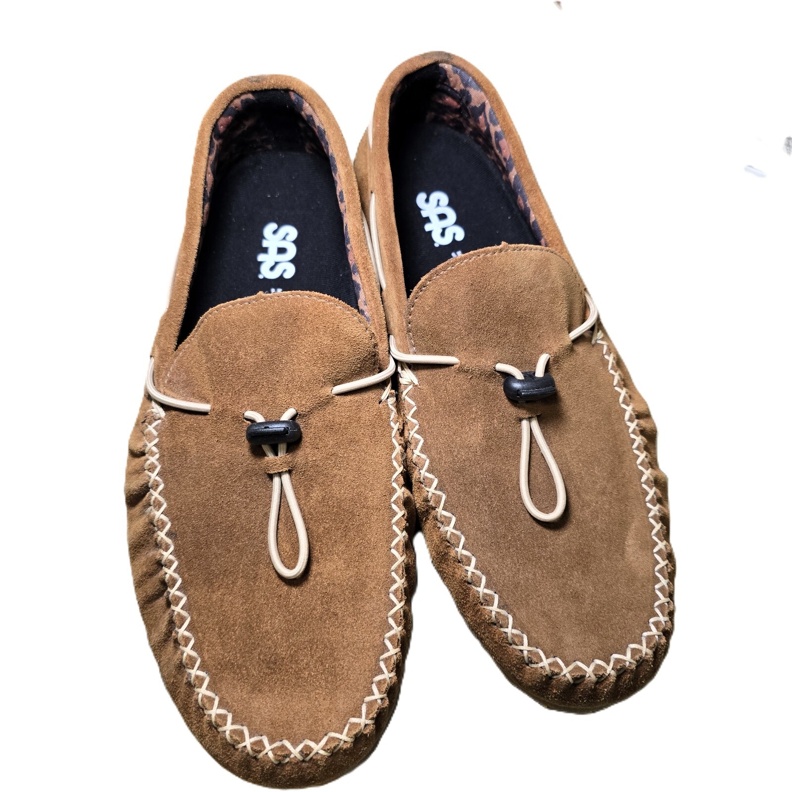 SAS Women's Running Late-X Slip On Loafers Turbinado -Tan - 10 WIDE.