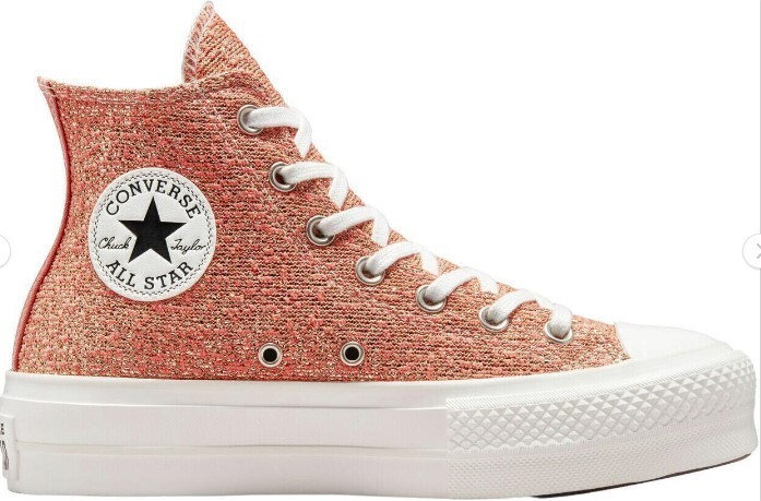 Converse Chuck Taylor All Star Lift High Metallic Shimmer -  Women's Size 7