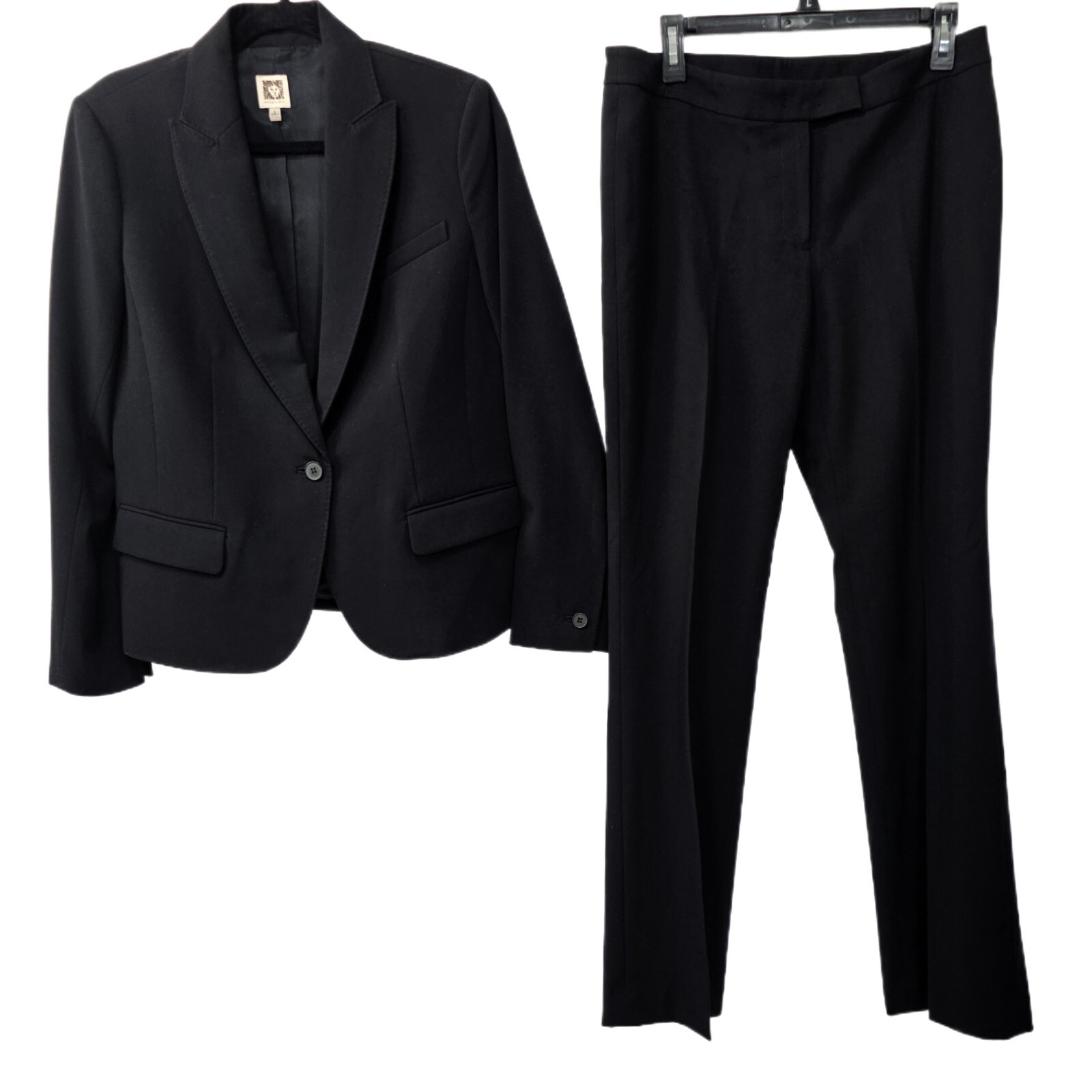 Anne Klein Women’s Executive Collection 2-Pc. Suit Set, Black - Size 8
