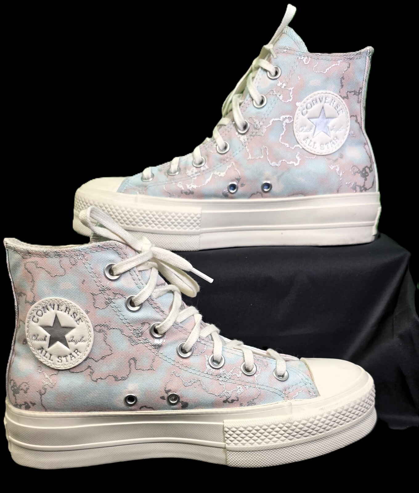 Chuck Taylor All Star Lift Platform High 'Marble' - Women's  Size 7.5