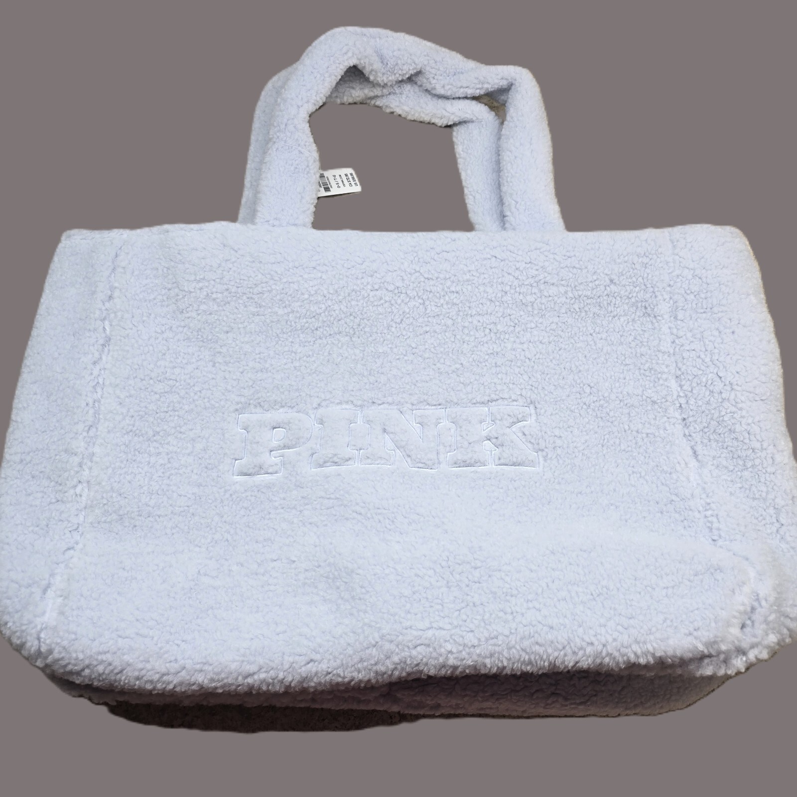 Victoria's Secret PINK Sherpa Tote Bag – Travel, Beach, Gym (New with Tags)