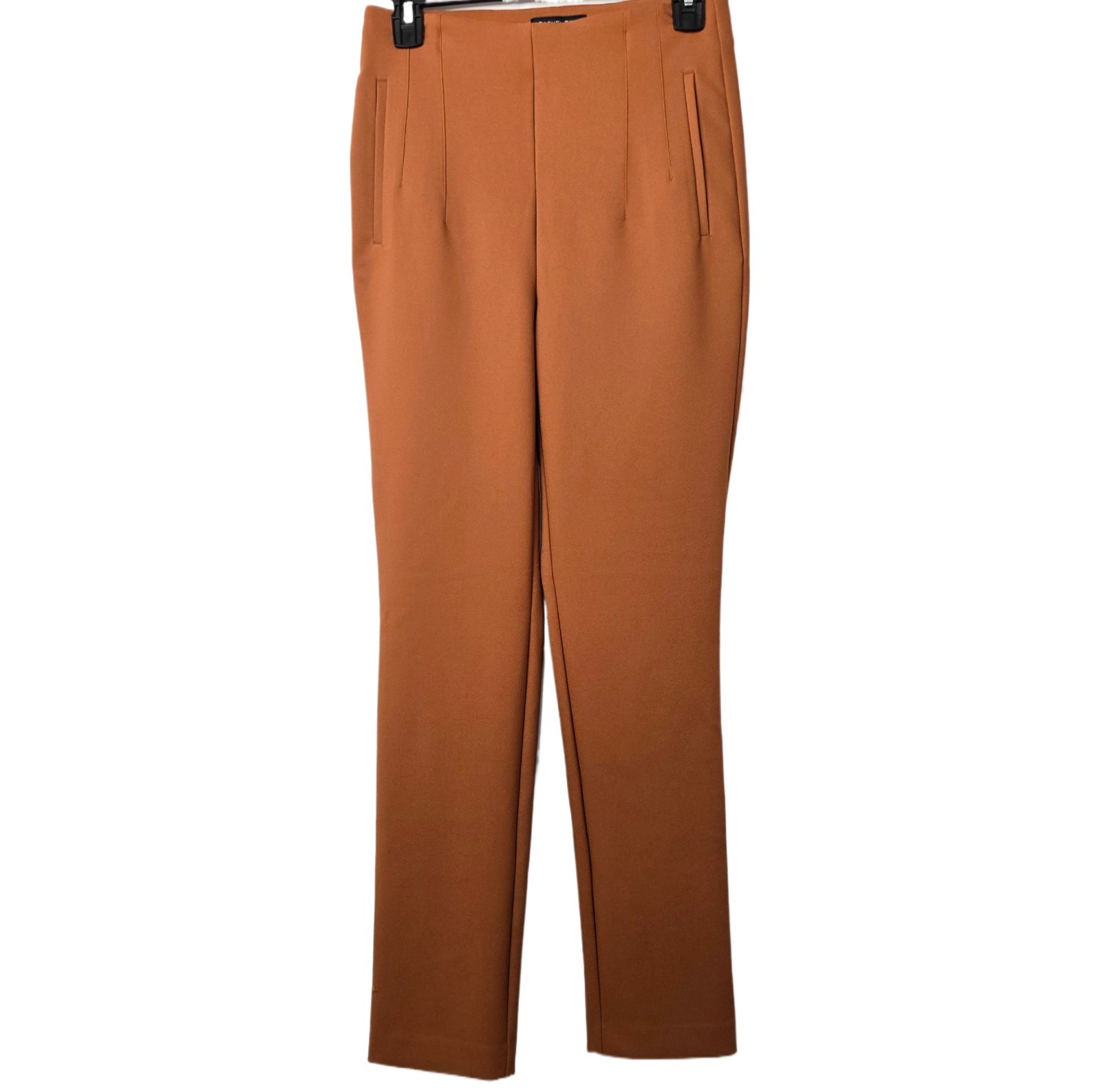 Rachel Zoe Women’s High Waist Brown Ankle Pants Size 2 Stretch