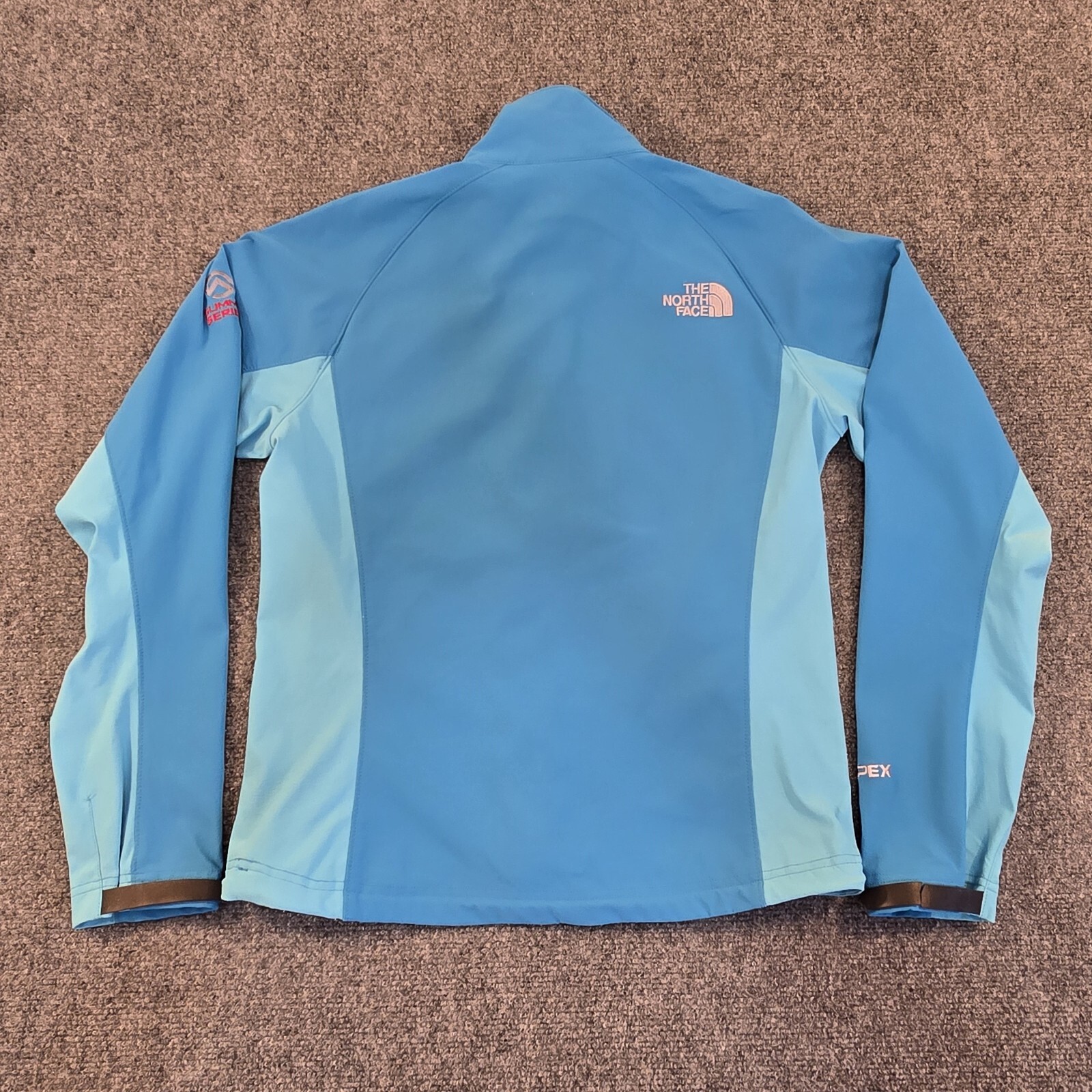 The North Face TNF Summit Series Apex Softshell Jacket Womens Size XS Blue Solid