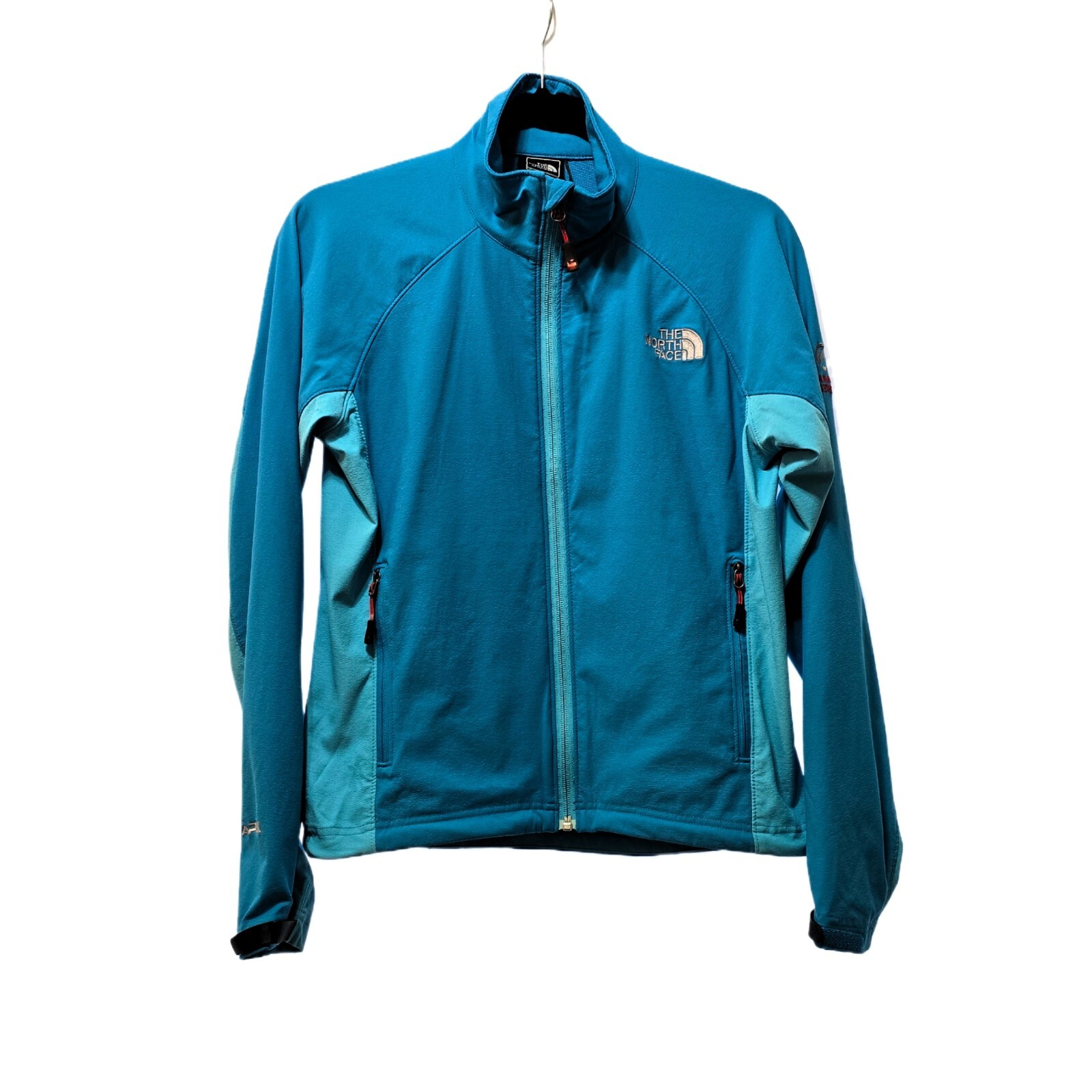 The North Face TNF Summit Series Apex Softshell Jacket Womens Size XS Blue Solid