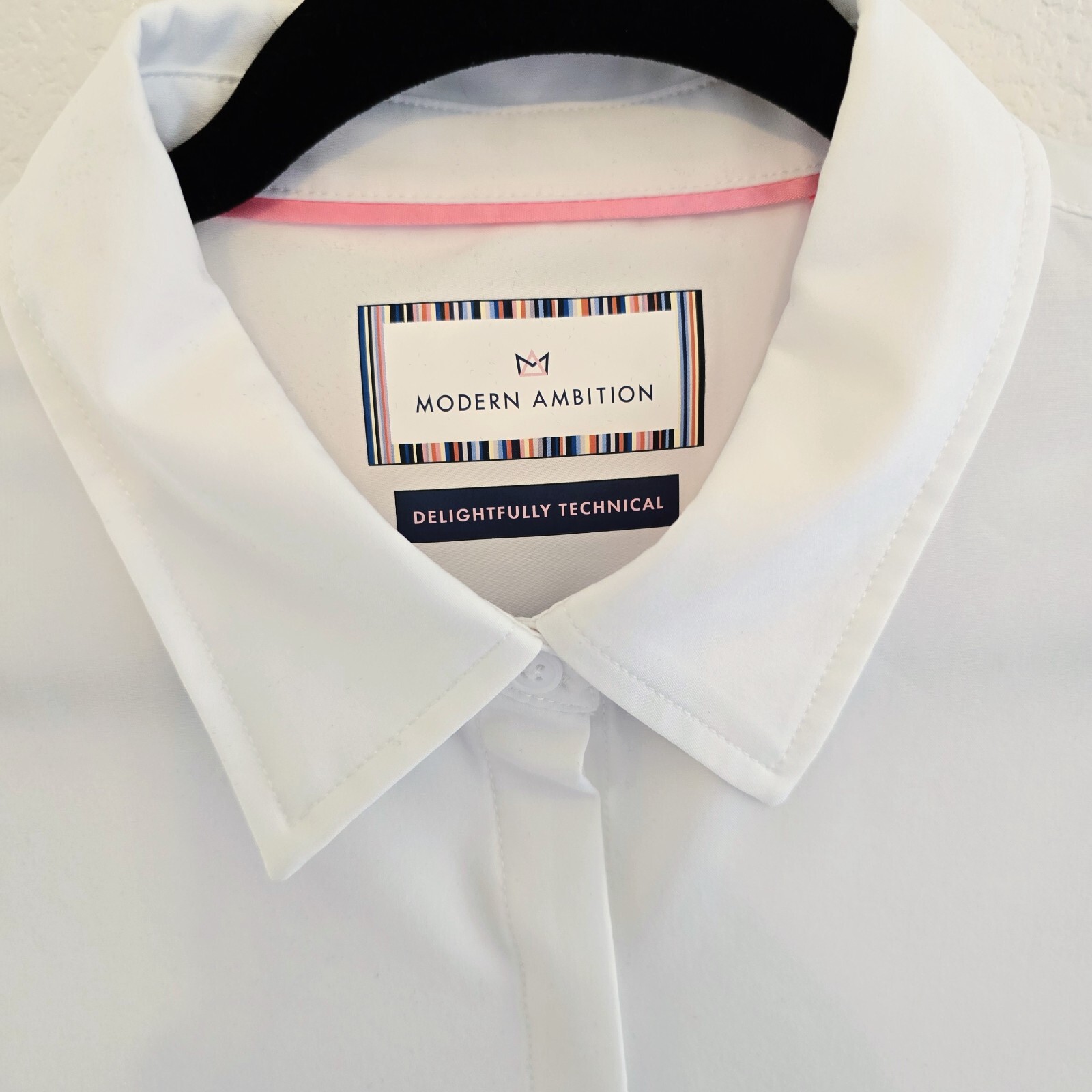 Modern Ambition Women's Delightfully Technical Travel Shirt – Size S White
