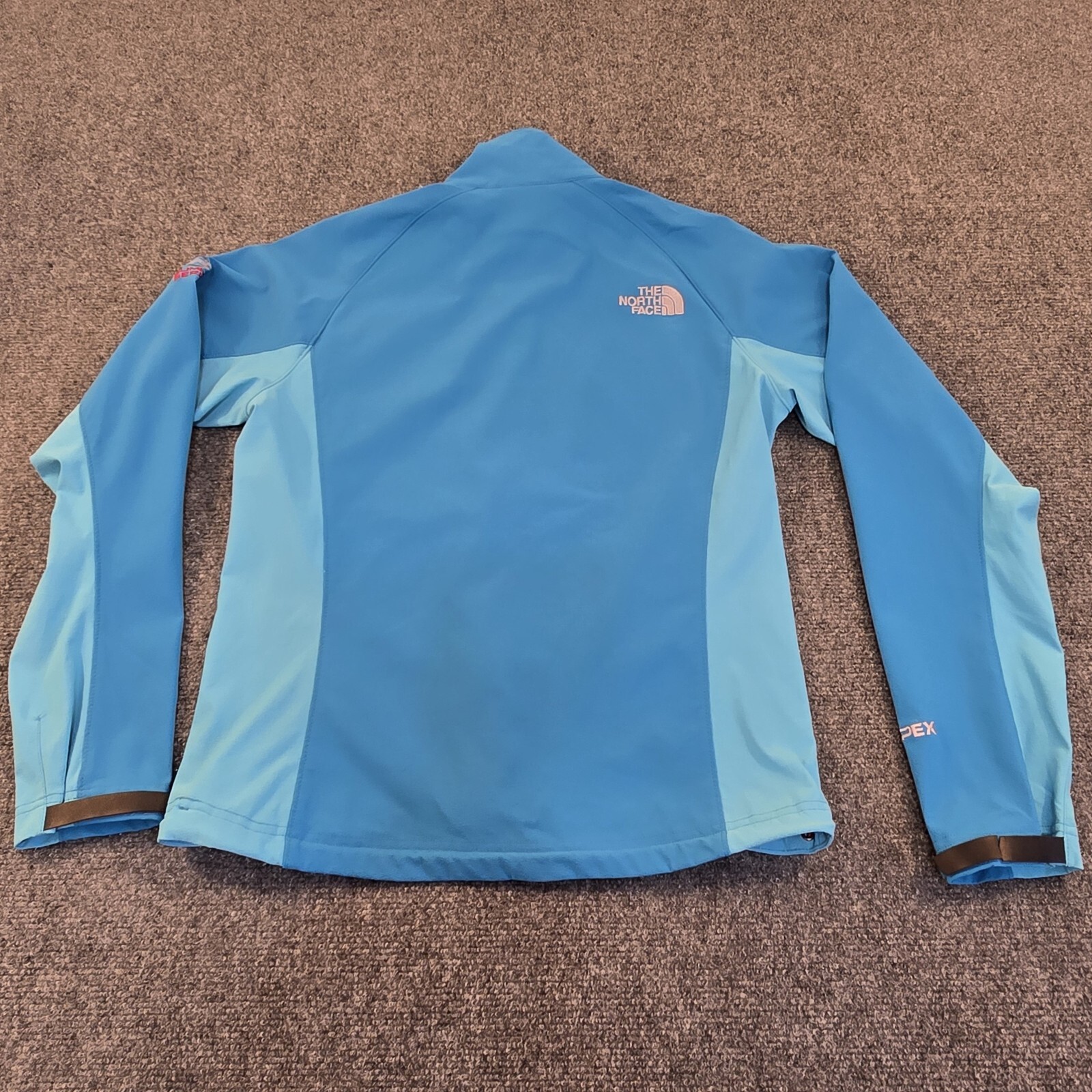The North Face TNF Summit Series Apex Softshell Jacket Womens Size XS Blue Solid