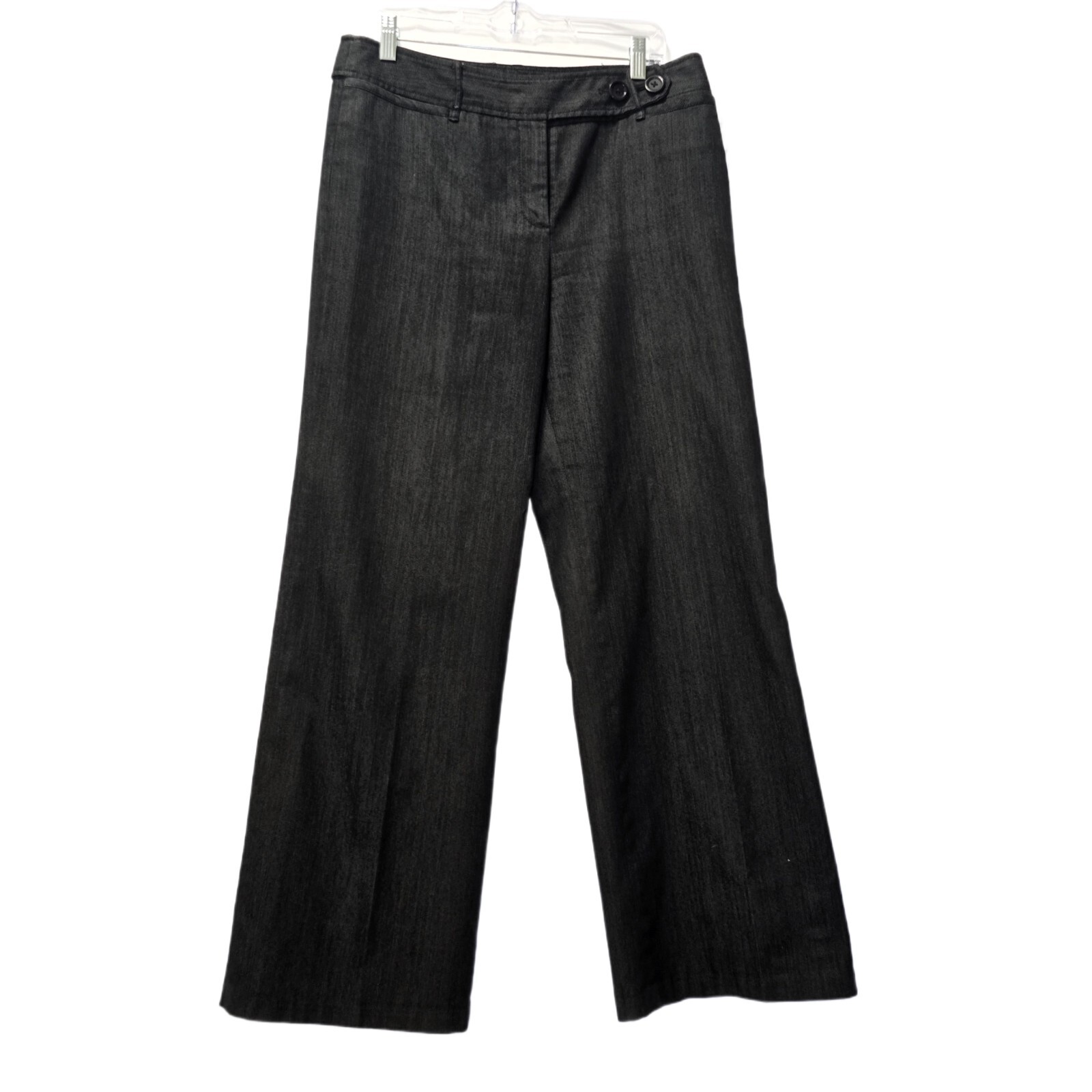 LOFT Women’s Wide Leg Trouser Pants, Black, Size 10 –  Stylish, Comfortable.