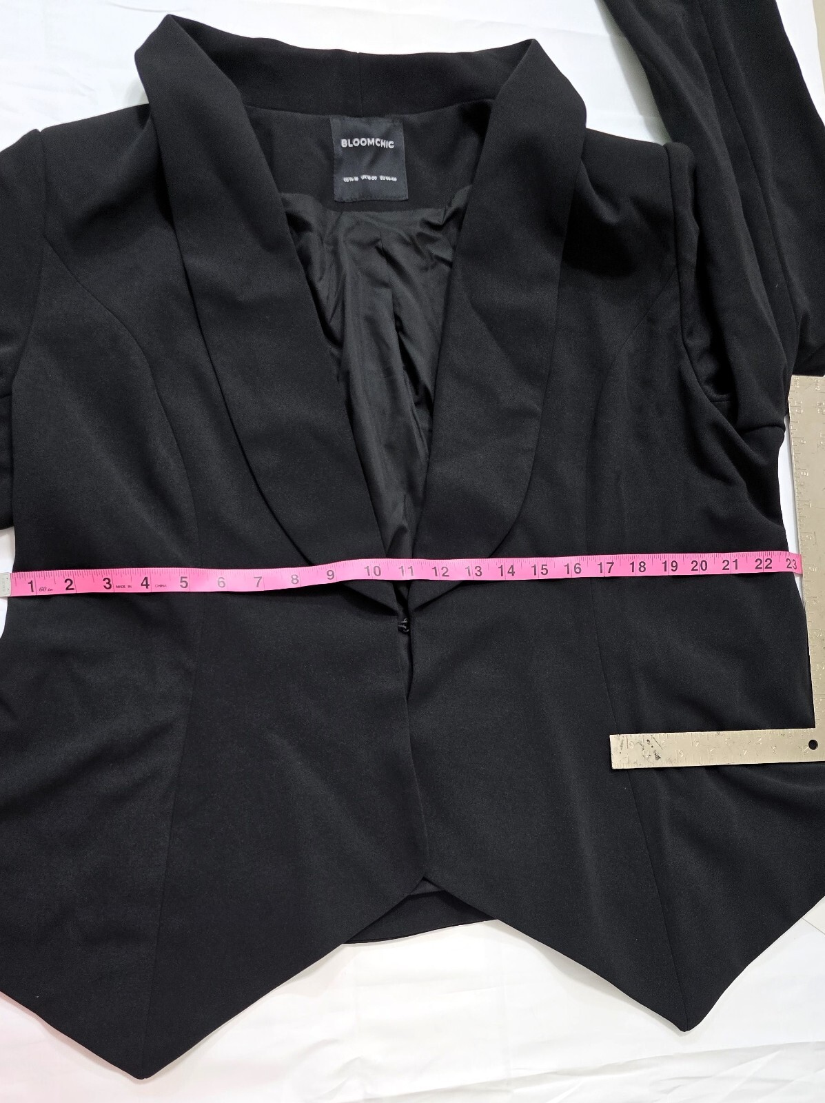 BLOOMCHIC Women's Blazer 14/16, New with Tags – Effortless Elegance Perfect Fit!