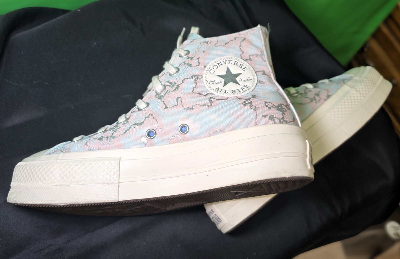 Chuck Taylor All Star Lift Platform High 'Marble' - Women's  Size 7.5