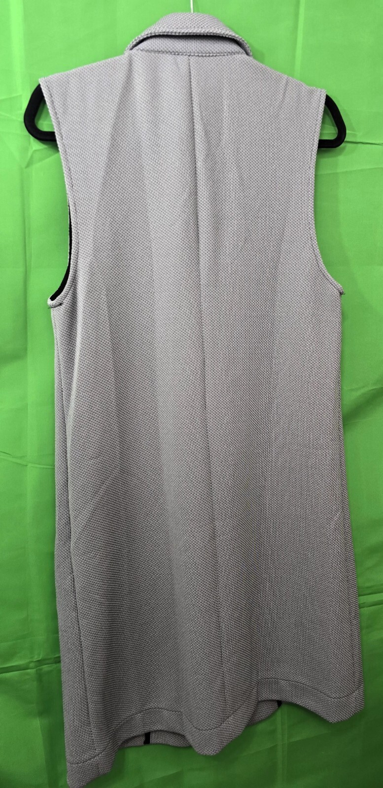 Mono B Women’s Sleeveless Maxi Vest, Size M – Sleek & Stretchy Blend for Effortl