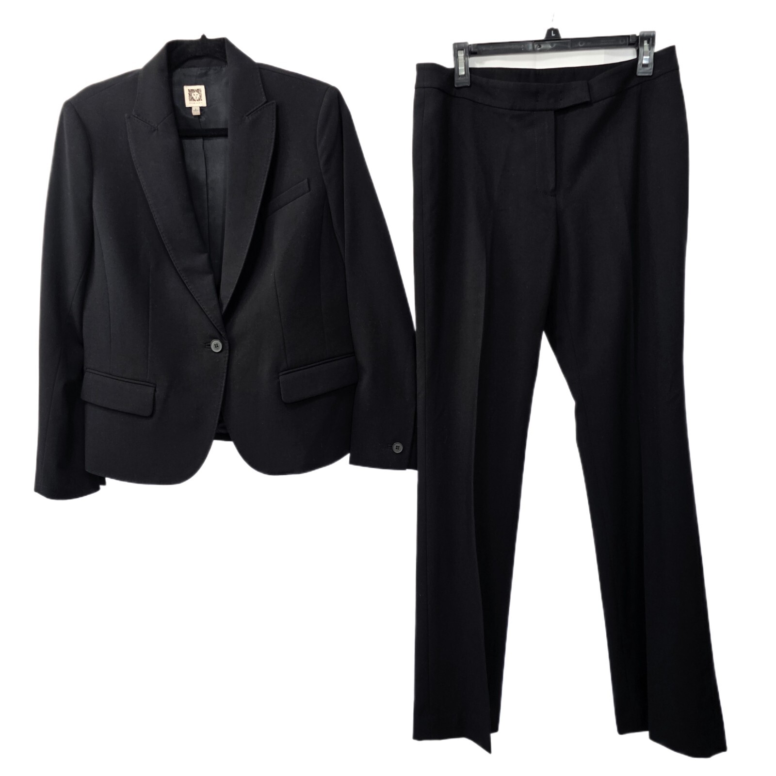 Anne Klein Women’s Executive Collection 2-Pc. Suit Set, Black - Size 8