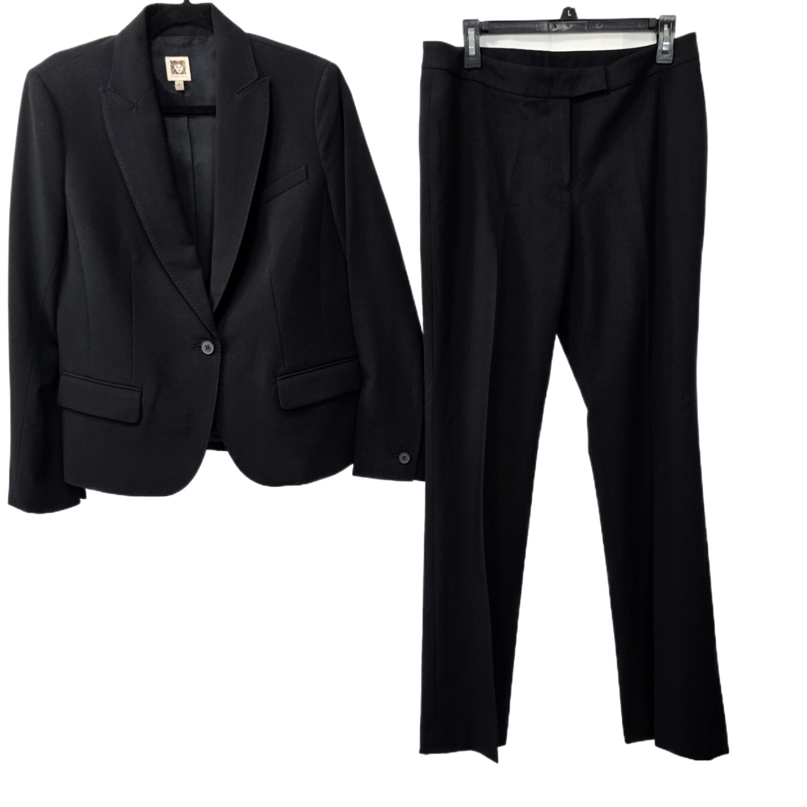 Anne Klein Women’s Executive Collection 2-Pc. Suit Set, Black - Size 8
