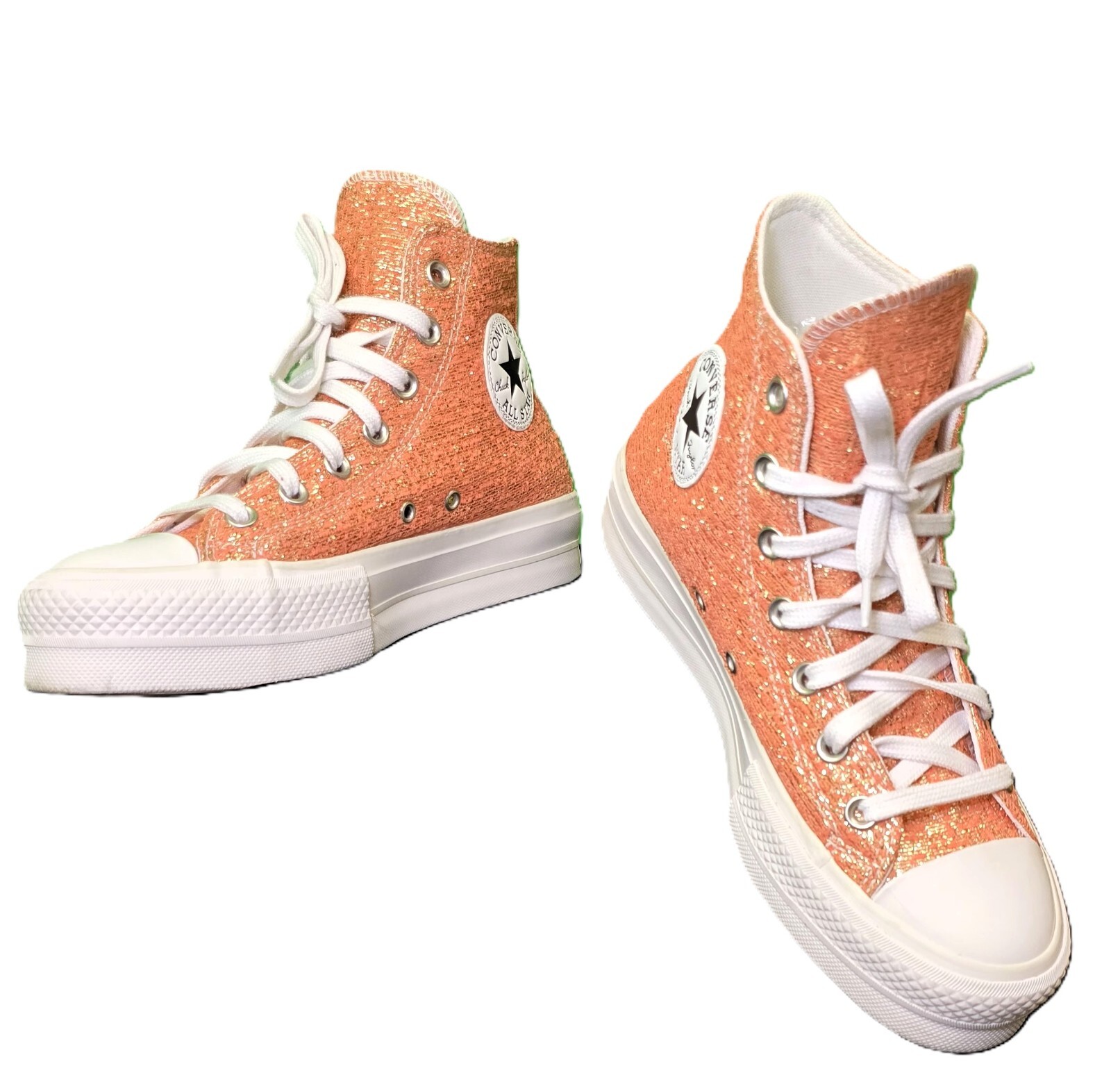 Converse Chuck Taylor All Star Lift High Metallic Shimmer -  Women's Size 7
