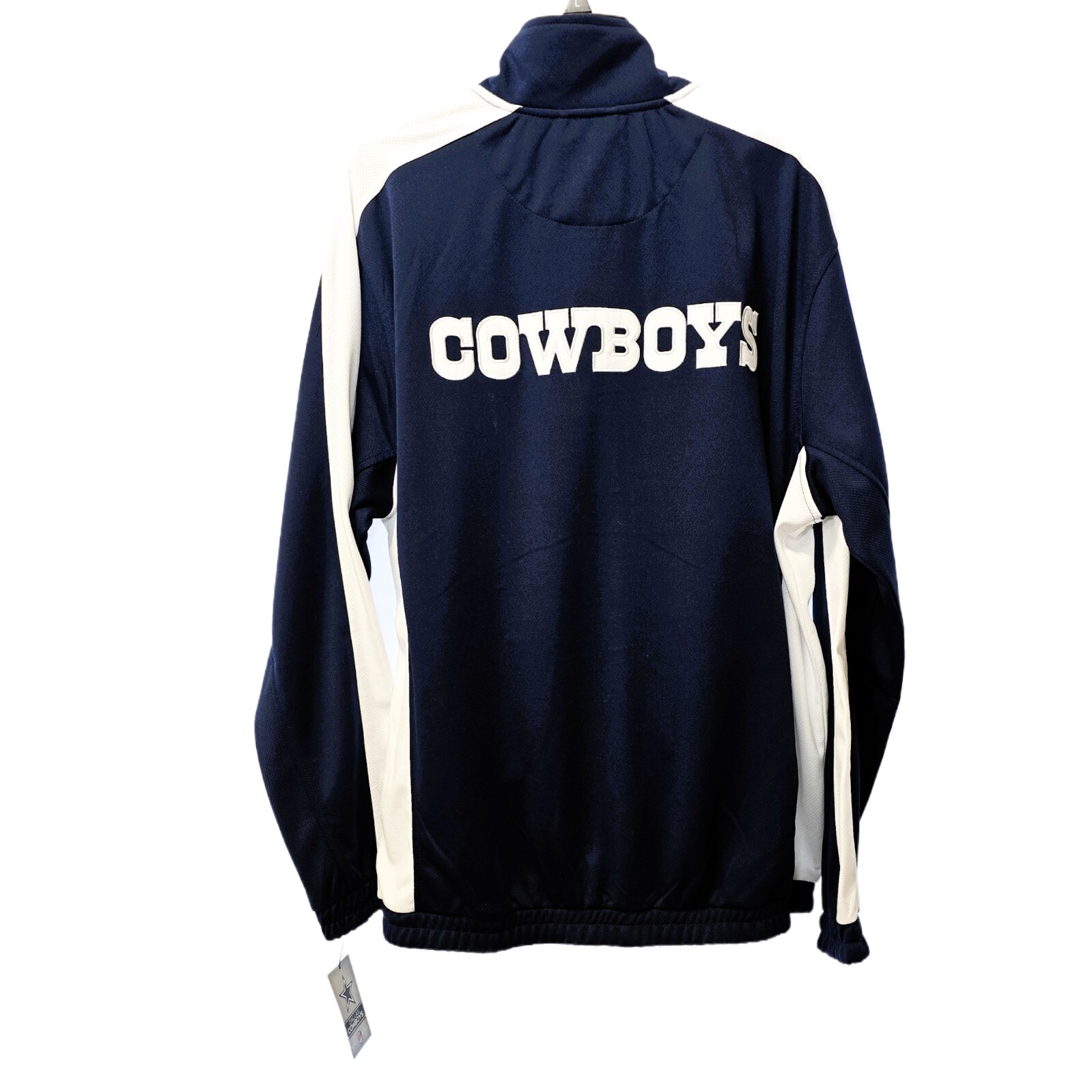 NFL Dallas Cowboys Full-Zip Jacket | Size XL | Blue & White | NWT