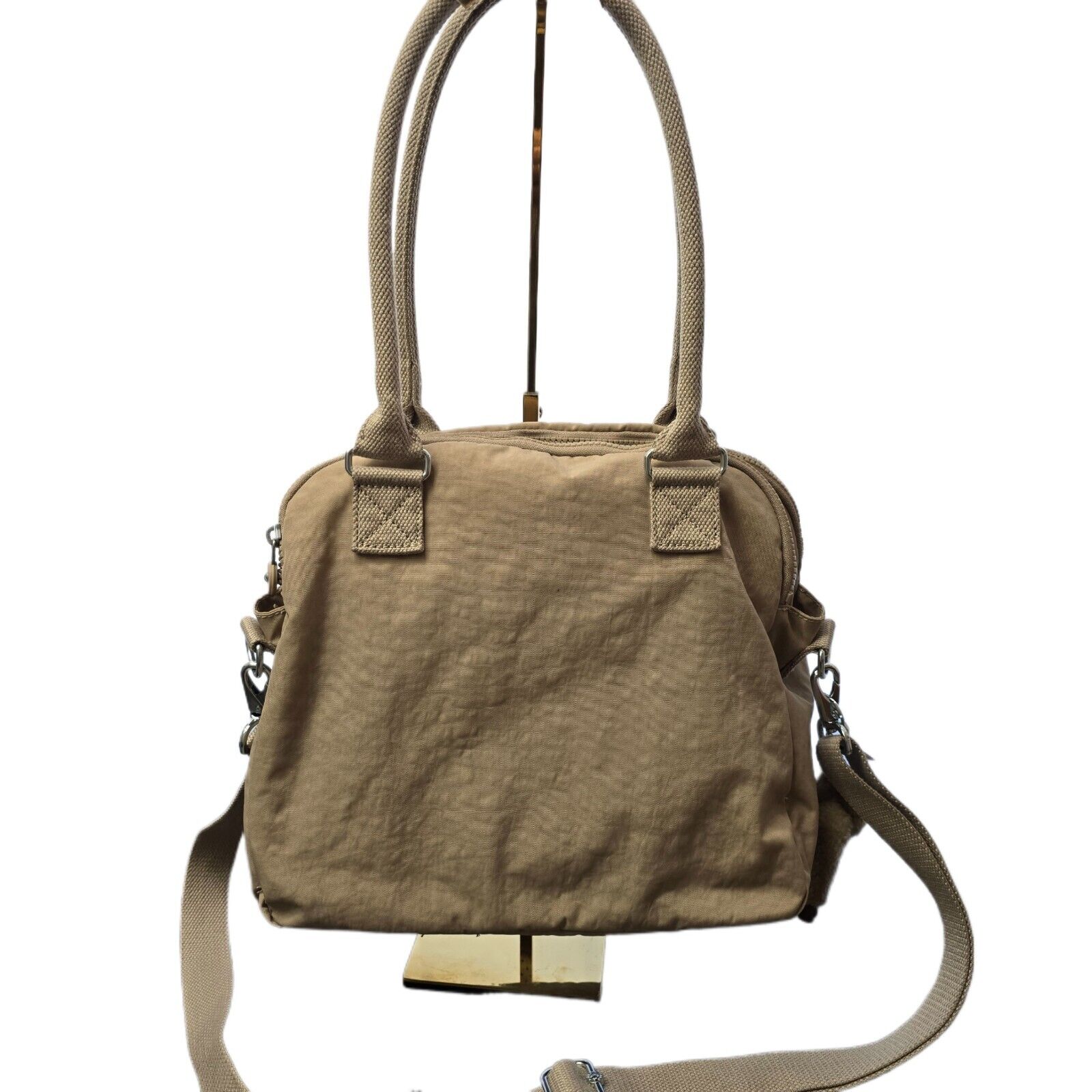 Kipling Dania Large Handbag – Aged White BL | 3 Compartments