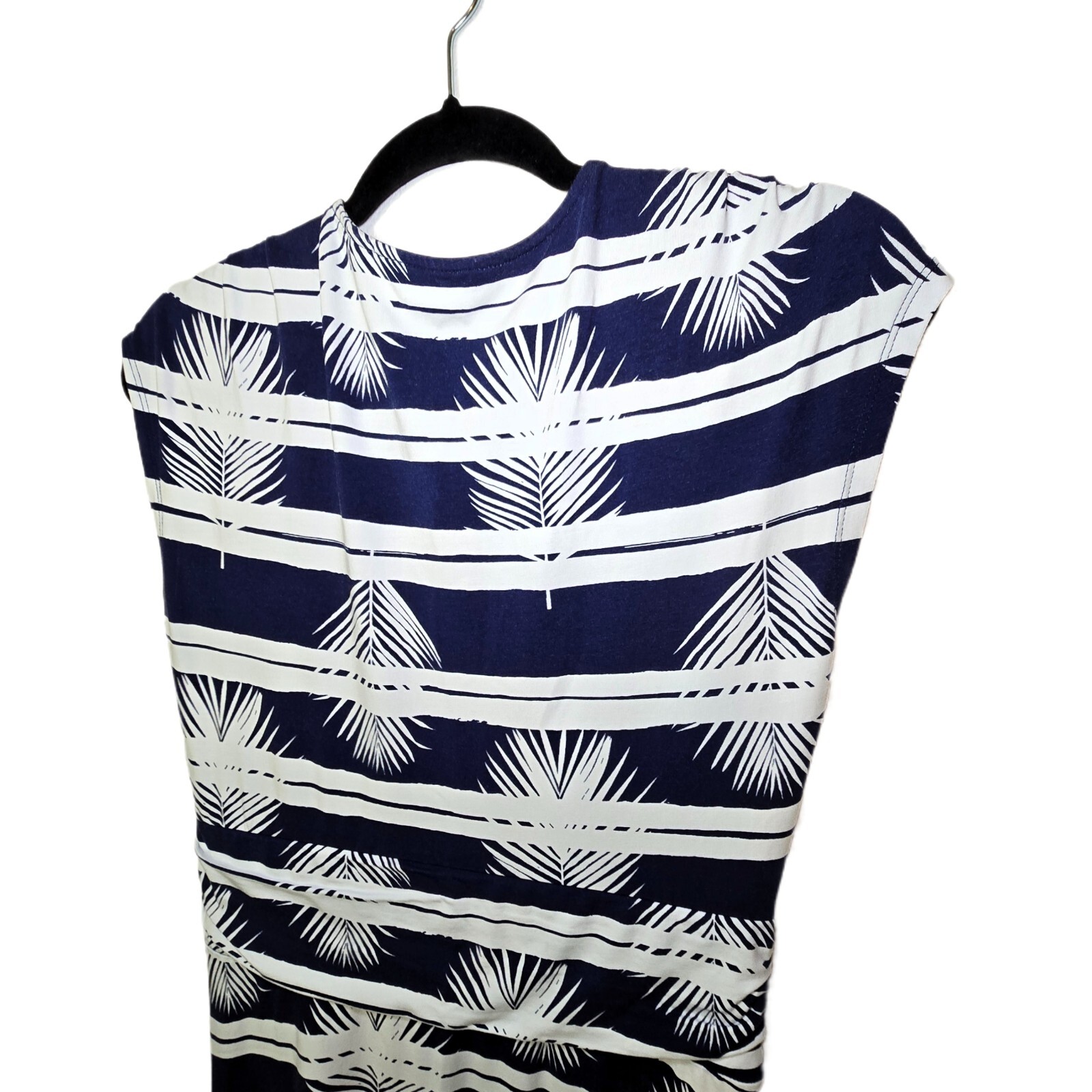 Land’s End Women’s Cap Sleeve Surplice Wrap Maxi Dress | Print | Size S (6/8)