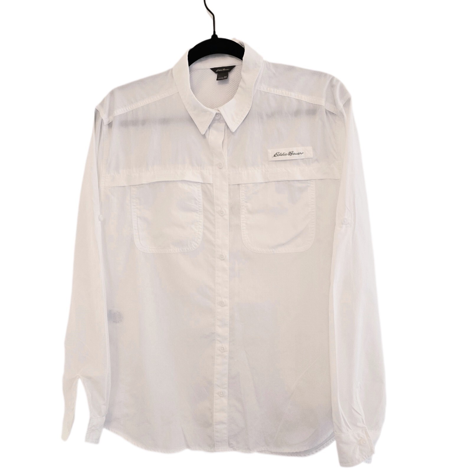 Eddie Bauer Women's Adventurer Pro Field Shirt – White, Size M