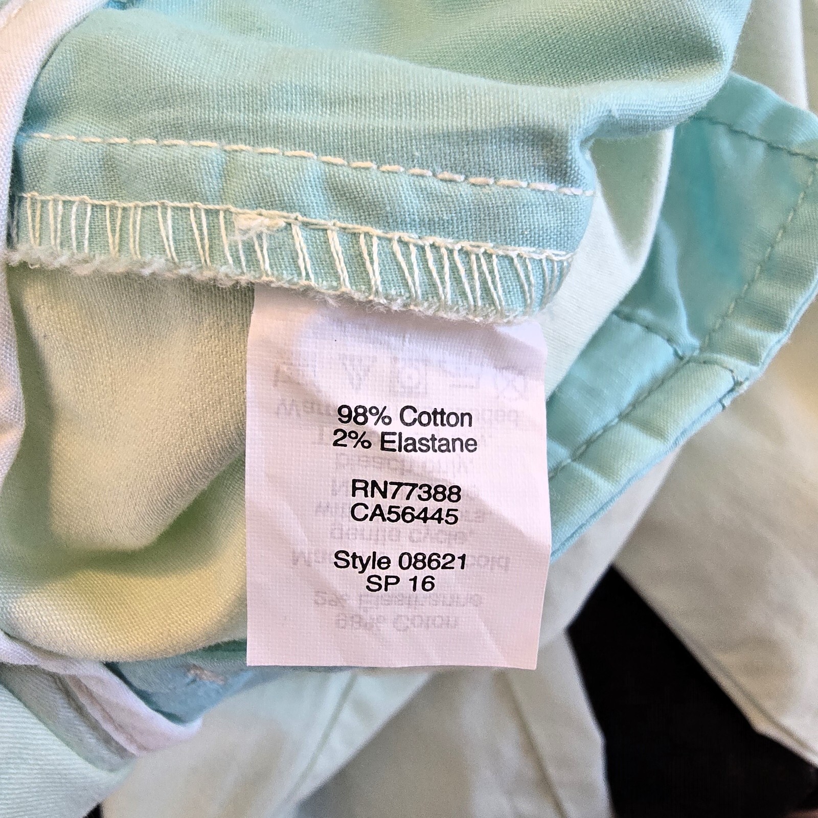 J.Crew Frankie Women's Tapered Chino Pants – Size 0, Stretch, Light Green Twill