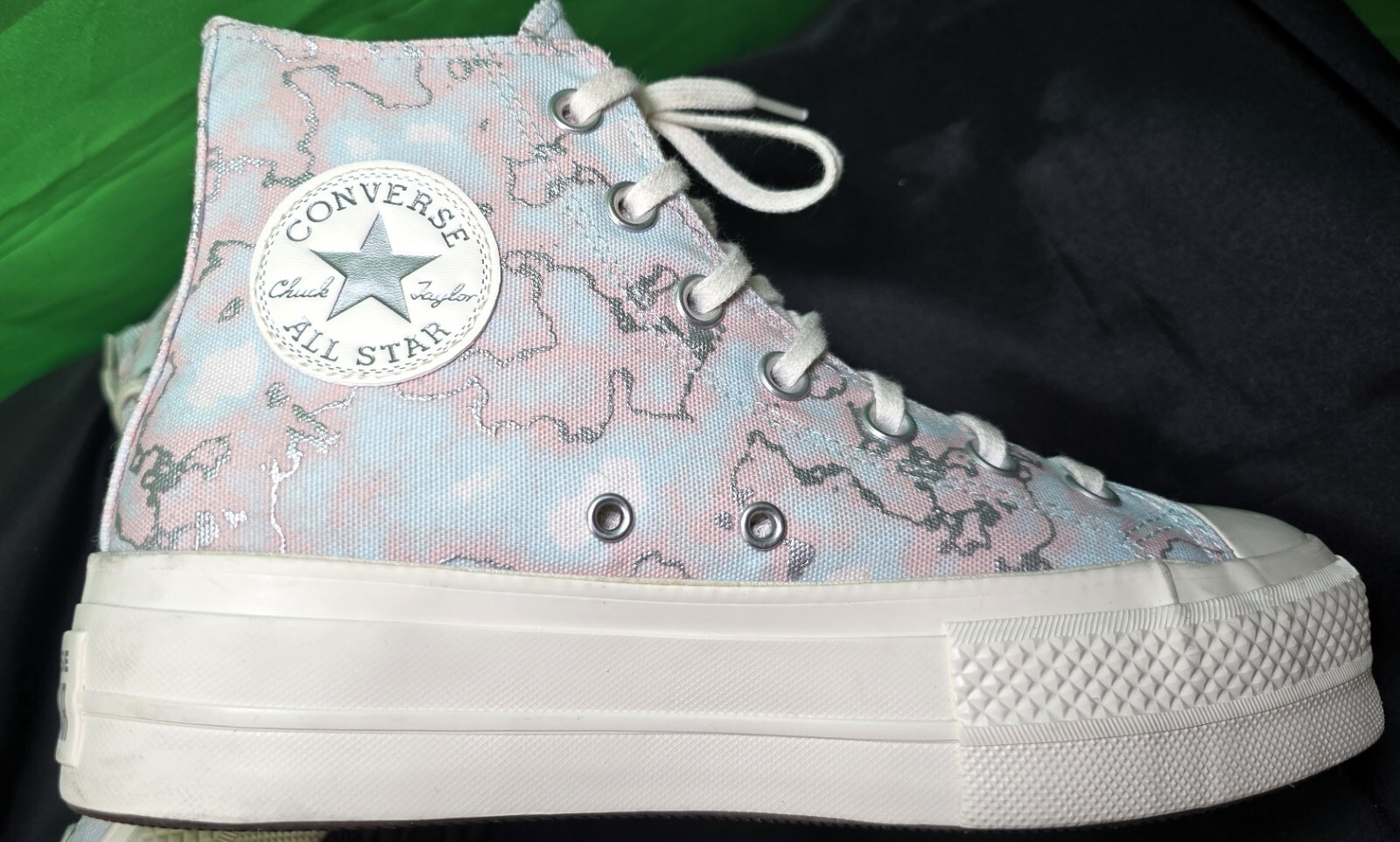 Chuck Taylor All Star Lift Platform High 'Marble' - Women's  Size 7.5