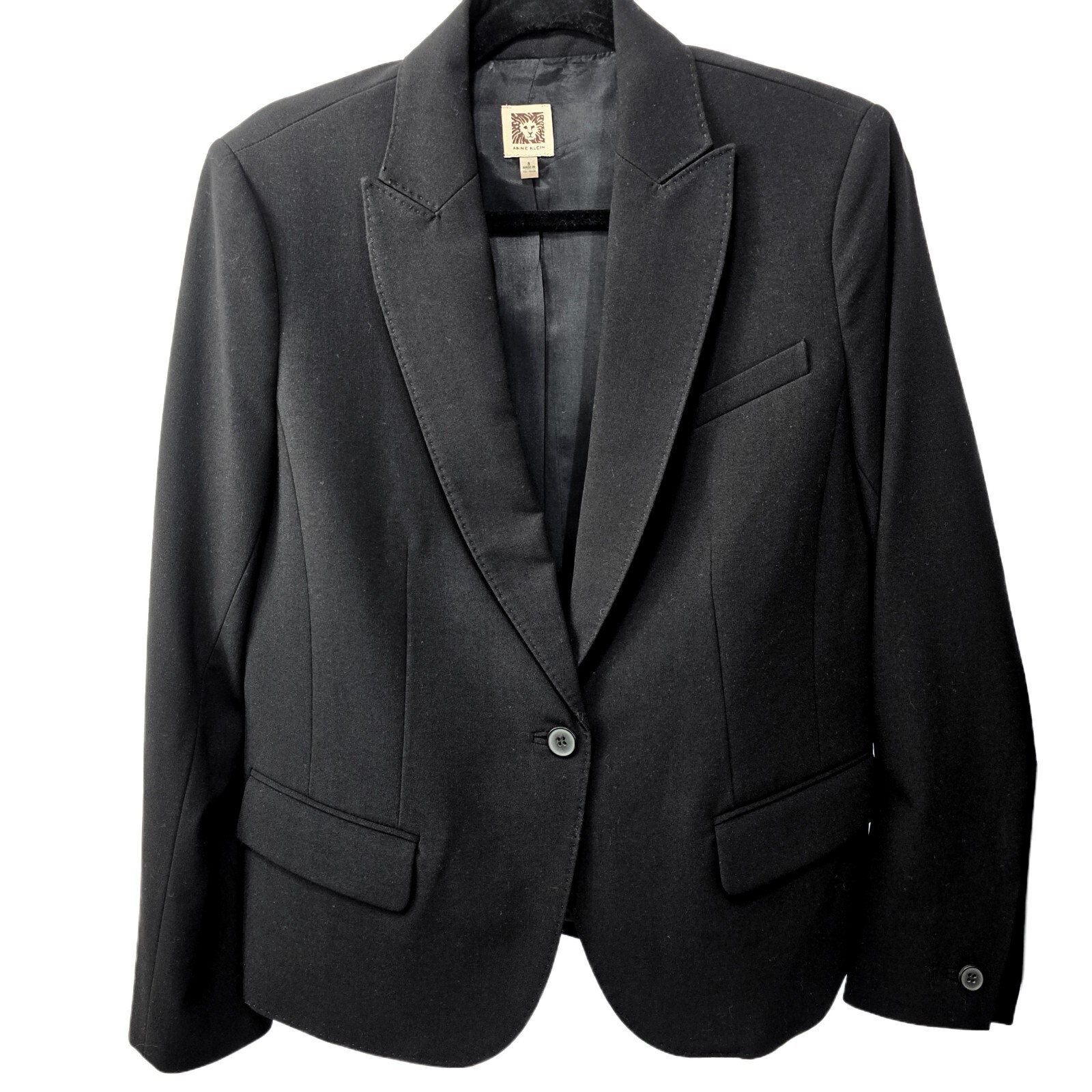 Anne Klein Women’s Executive Collection 2-Pc. Suit Set, Black - Size 8