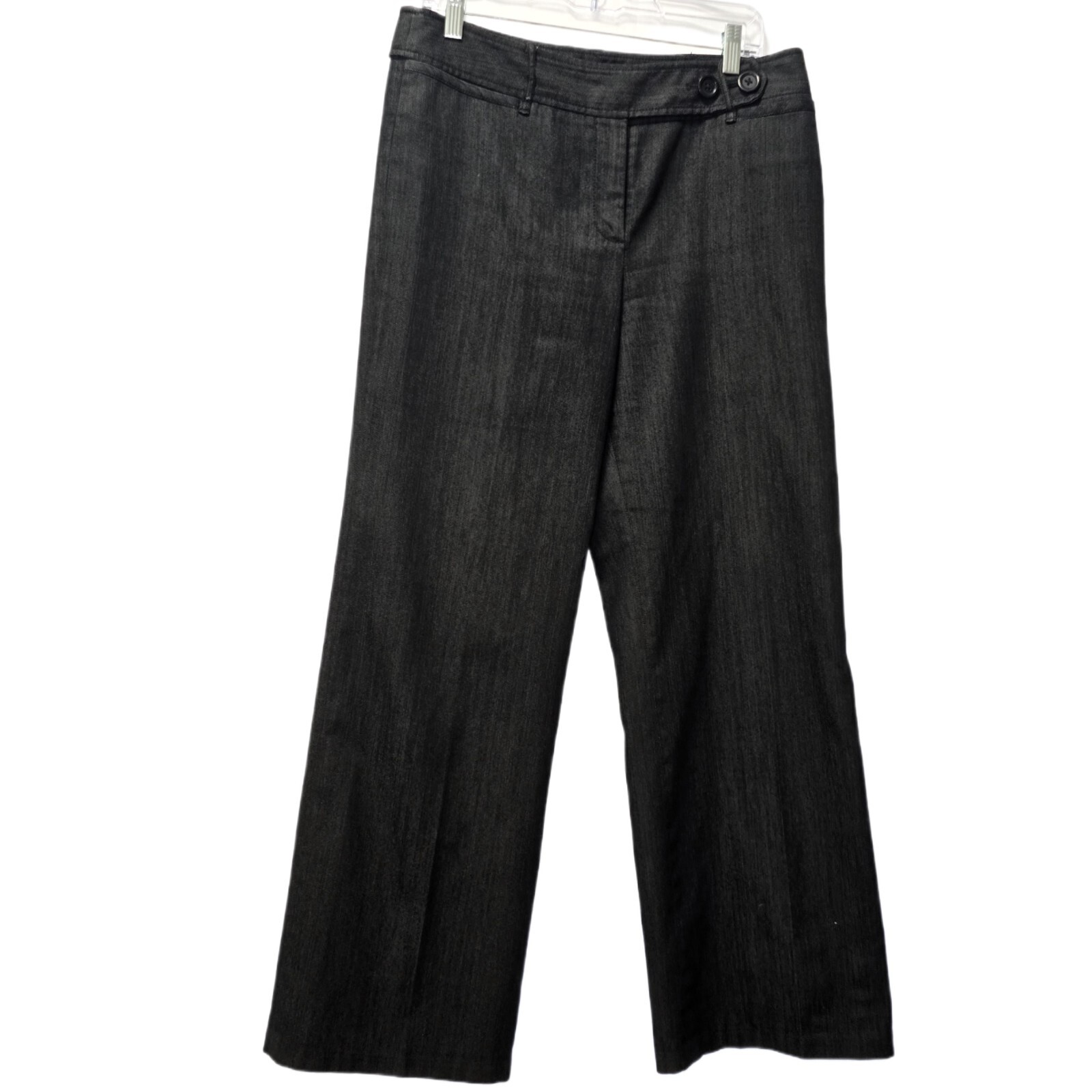 LOFT Women’s Wide Leg Trouser Pants, Black, Size 10 –  Stylish, Comfortable.