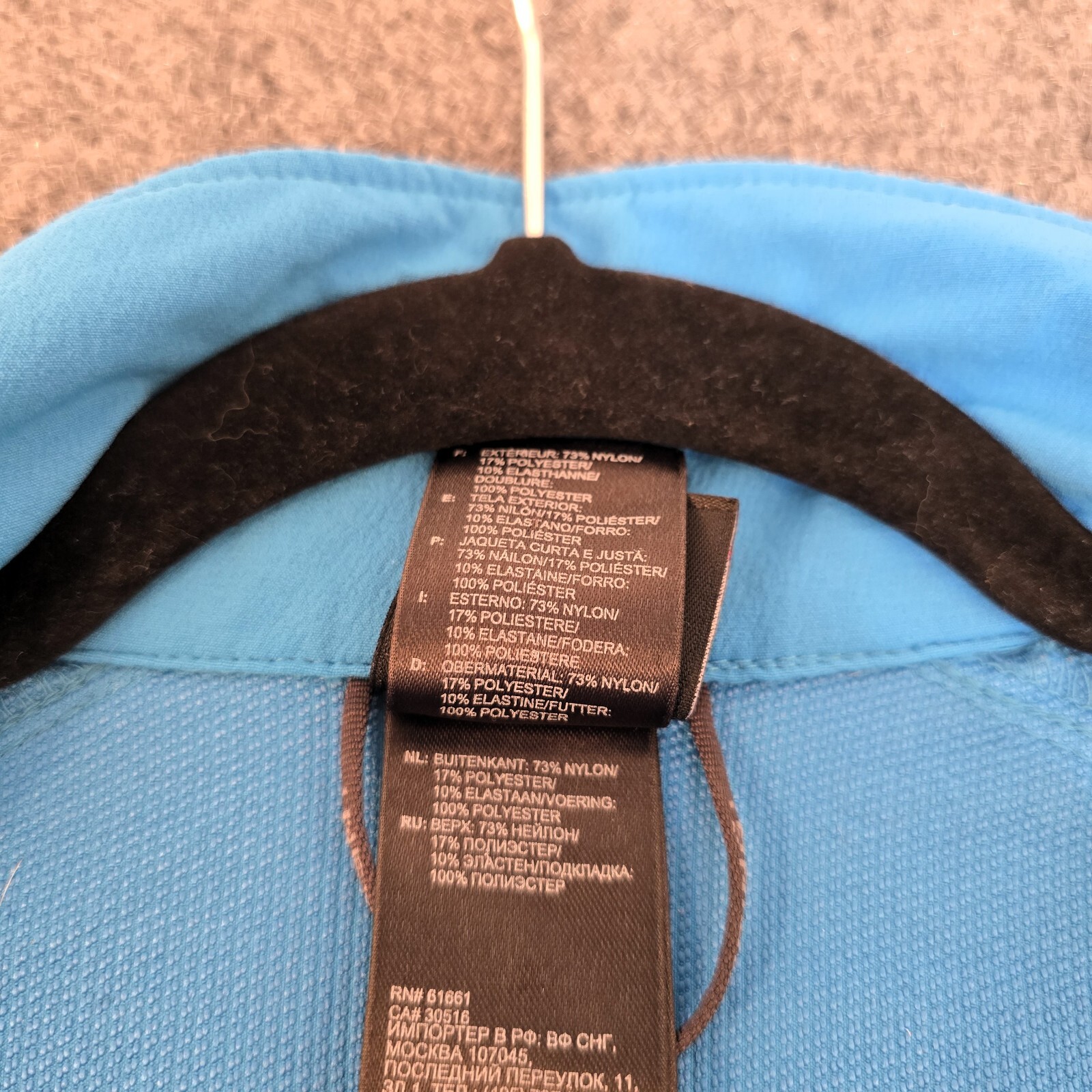 The North Face TNF Summit Series Apex Softshell Jacket Womens Size XS Blue Solid
