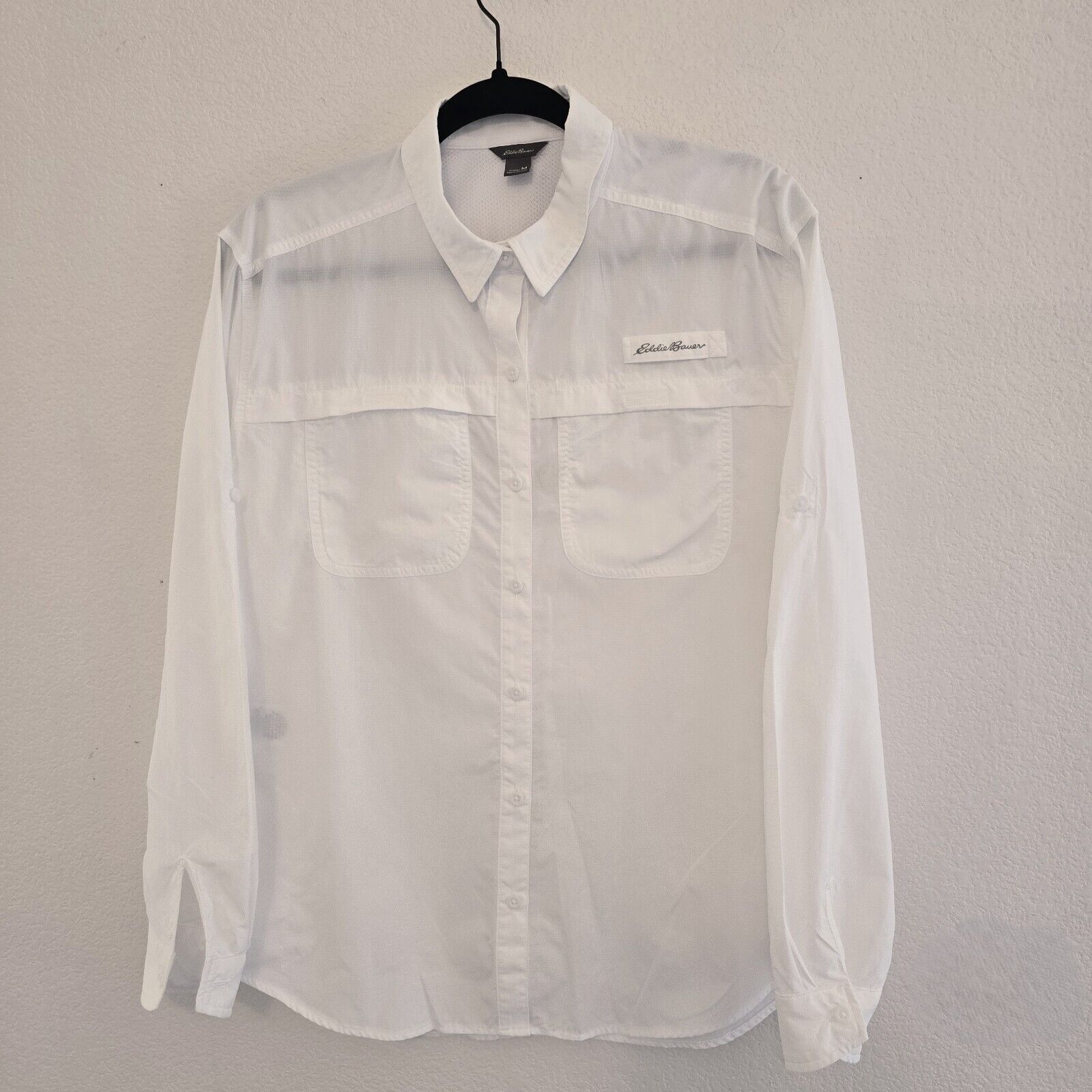 Eddie Bauer Women's Adventurer Pro Field Shirt – White, Size M