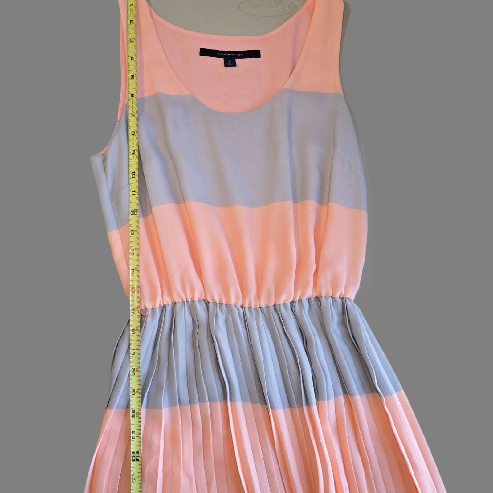 Tommy Hilfiger Collection Maxi Dress - Multicolor Pleated Perfection, Size 6