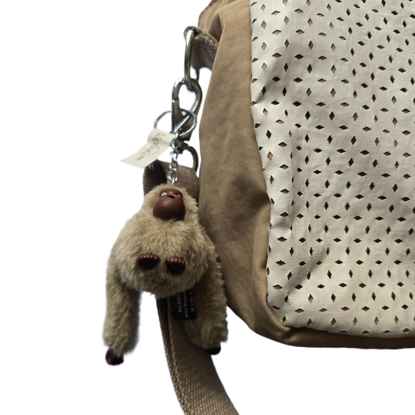 Kipling Dania Large Handbag – Aged White BL | 3 Compartments