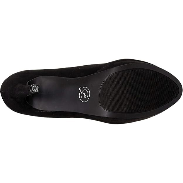 Chinese Laundry Women's Whimsical Mary Jane Pumps – Black Suede, Size 7