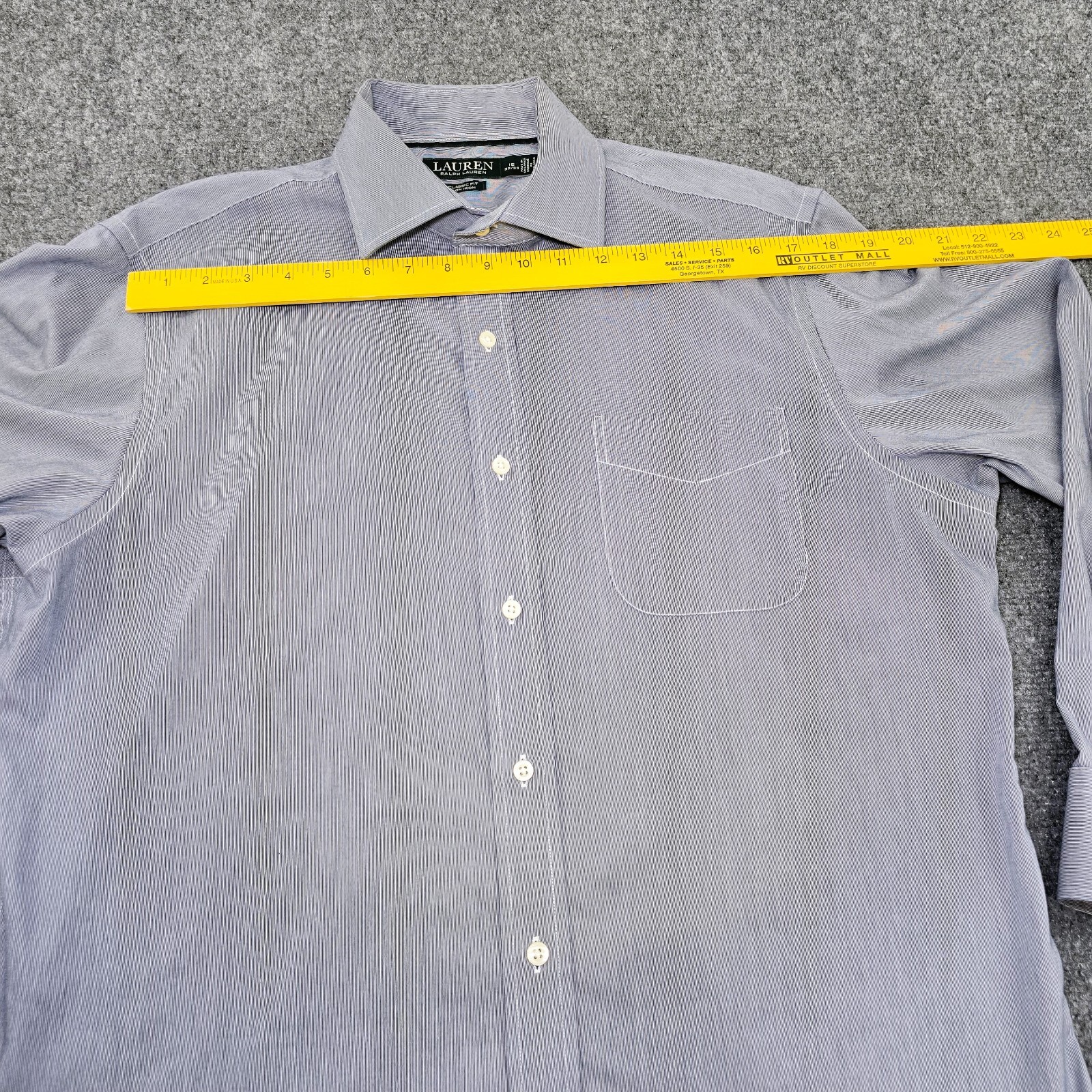Lauren Ralph Lauren Men’s Classic Fit Non-Iron Dress Shirt - Size 16 (32/33)