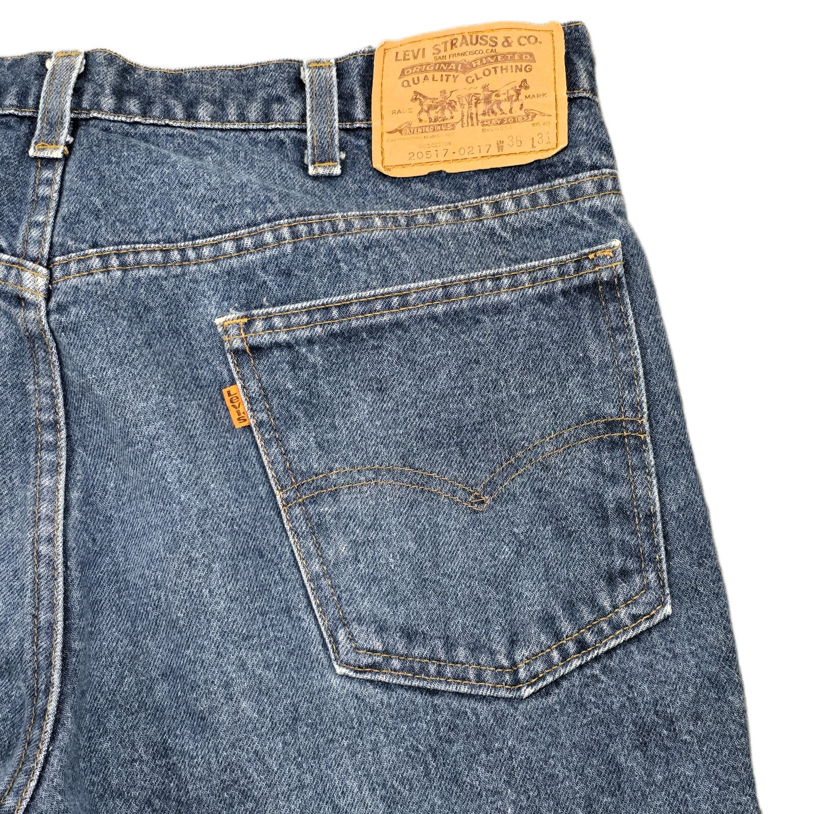 Iconic Vintage Levi’s Jeans – Men’s Size 36 with Orange Tab!
