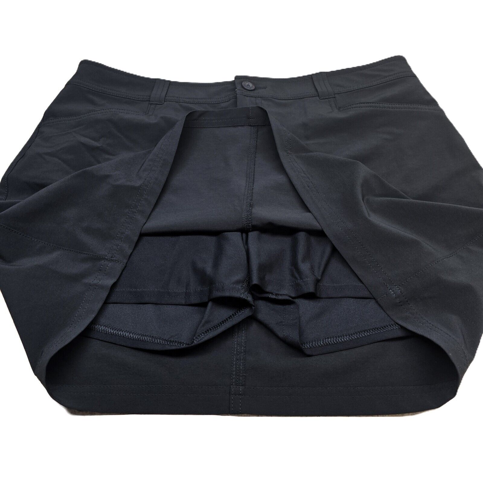 Eddie Bauer Women's Adventurer 2.0 Skort UPF 50 – Black, Size 12
