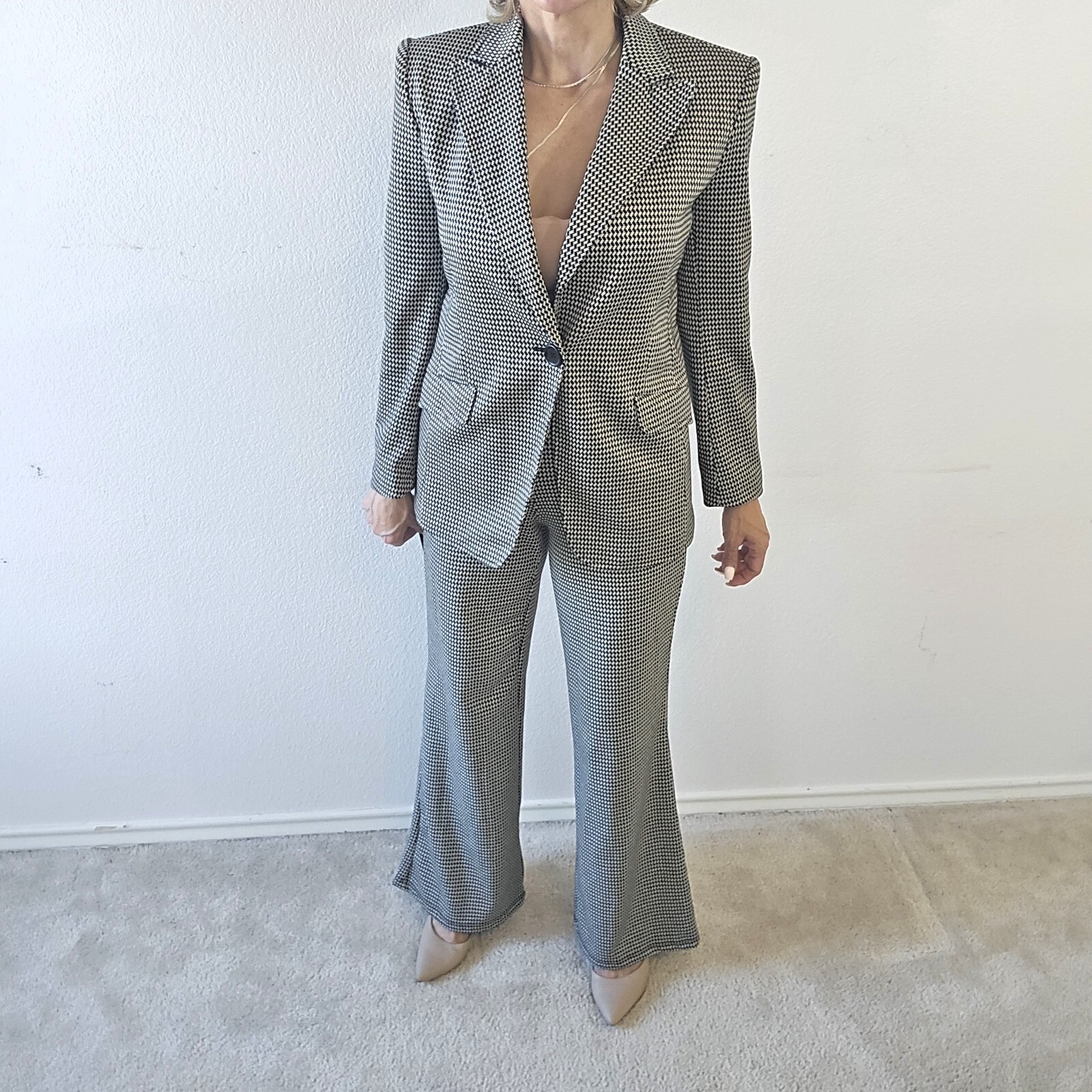 Max Studio London - Women's Blazer & Pants Suit, Size S - Brand New with Tags!