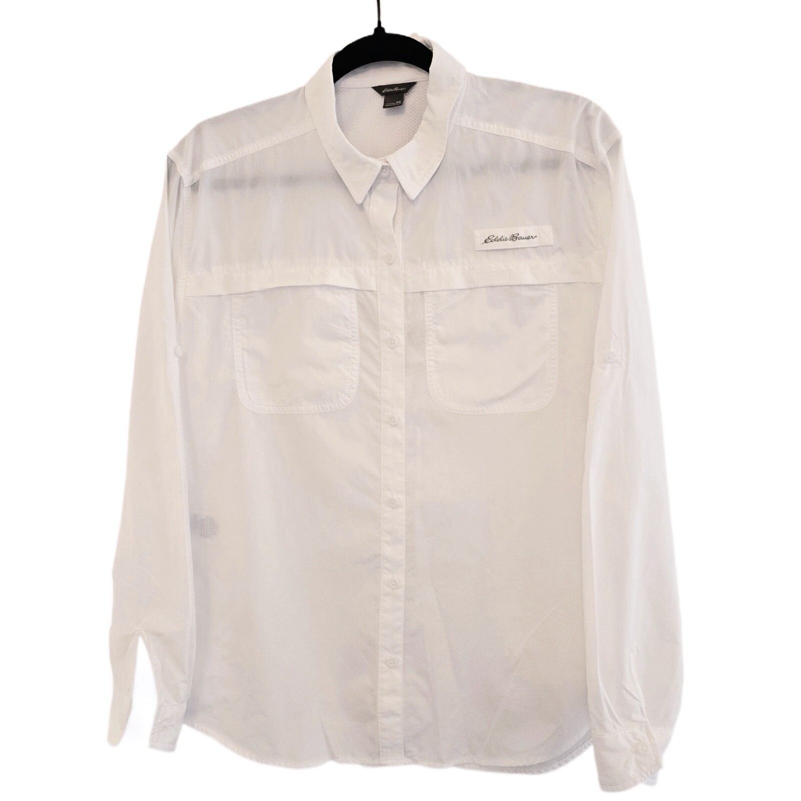 Eddie Bauer Women's Adventurer Pro Field Shirt – White, Size M