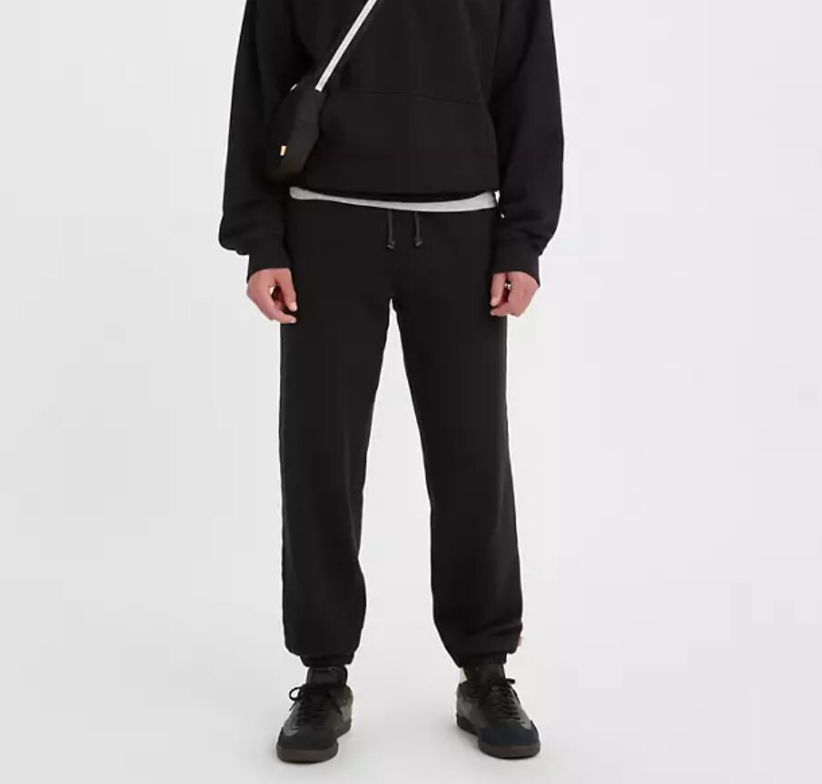 Levi's Gold Tab Sweatpants Man's - Black - Size XS.