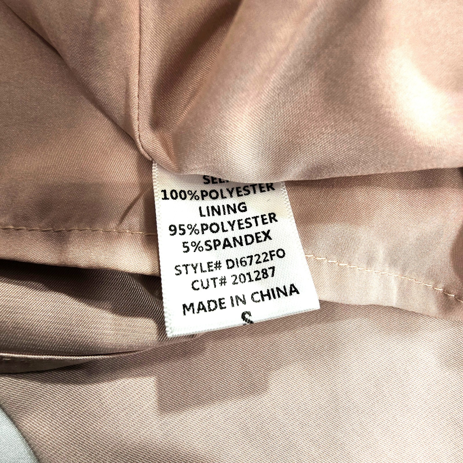 FORE New York & Company Women’s Pink Shoulder Bow Party Mini Dress Size S