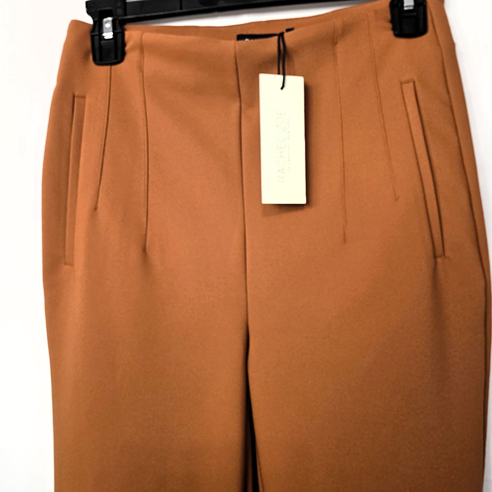 Rachel Zoe Women’s High Waist Brown Ankle Pants Size 2 Stretch