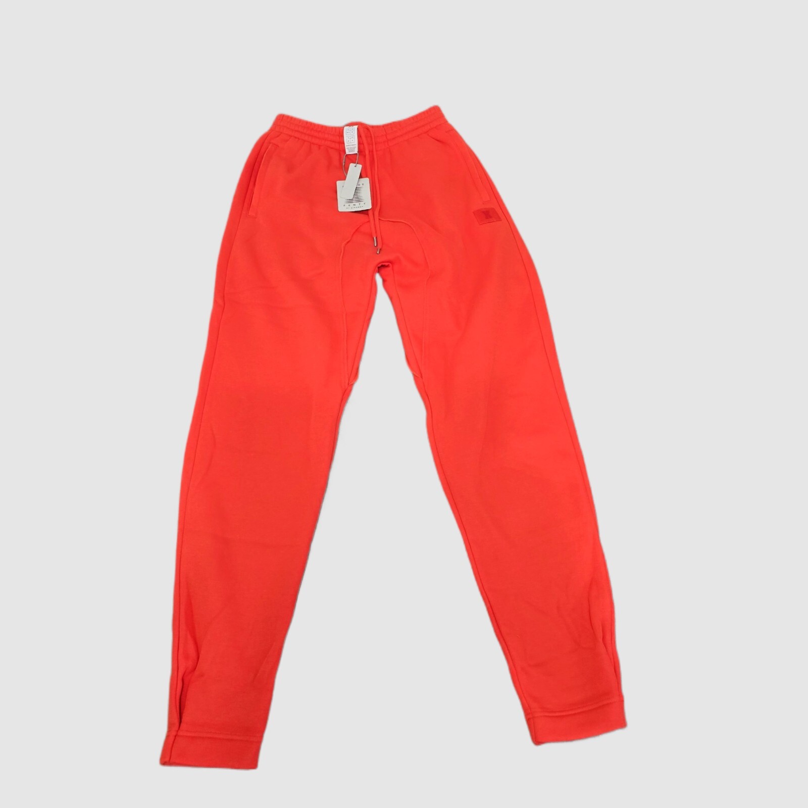 Savage X Fenty Women’s Sweatpants, Size S – Bright Orange, Relaxed & Cozy Style