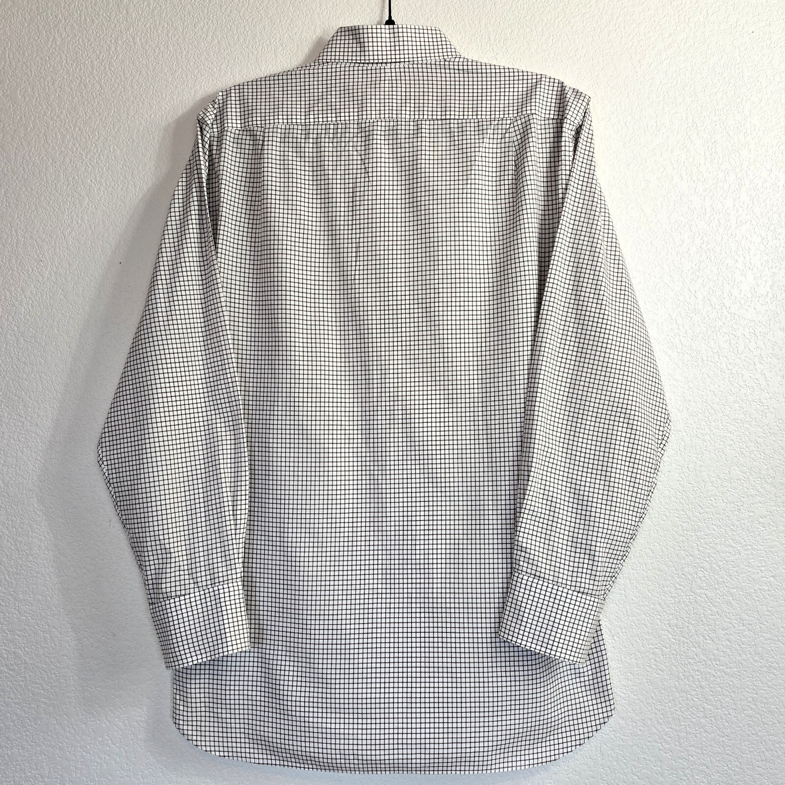 J.Crew Ludlow 120s 2-Ply Men’s Dress Shirt – Size Medium – Brown & White Check