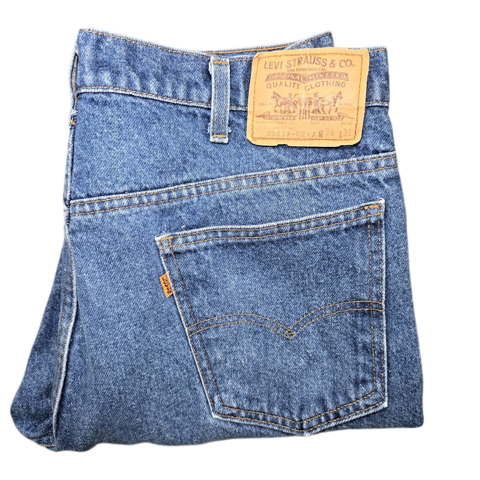 Iconic Vintage Levi’s Jeans – Men’s Size 36 with Orange Tab!