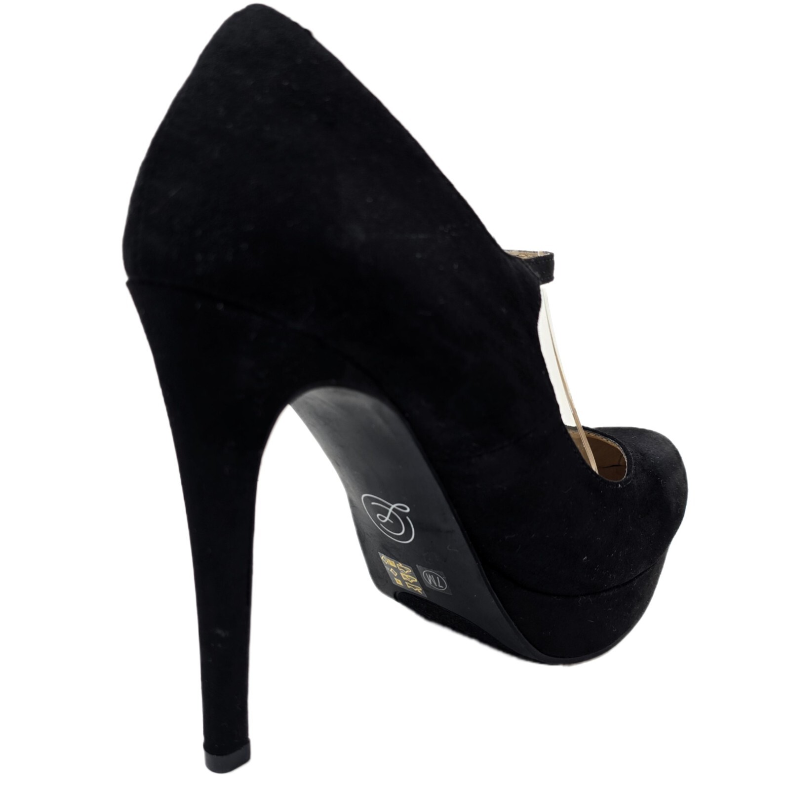 Chinese Laundry Women's Whimsical Mary Jane Pumps – Black Suede, Size 7