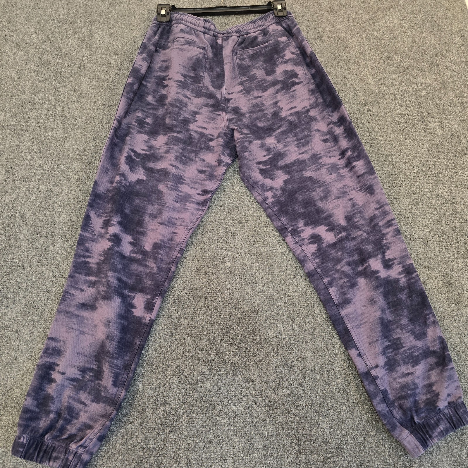 Athleta Farallon Printed Jogger Size 6 Inversion Medieval Violet Tie Dye Blue