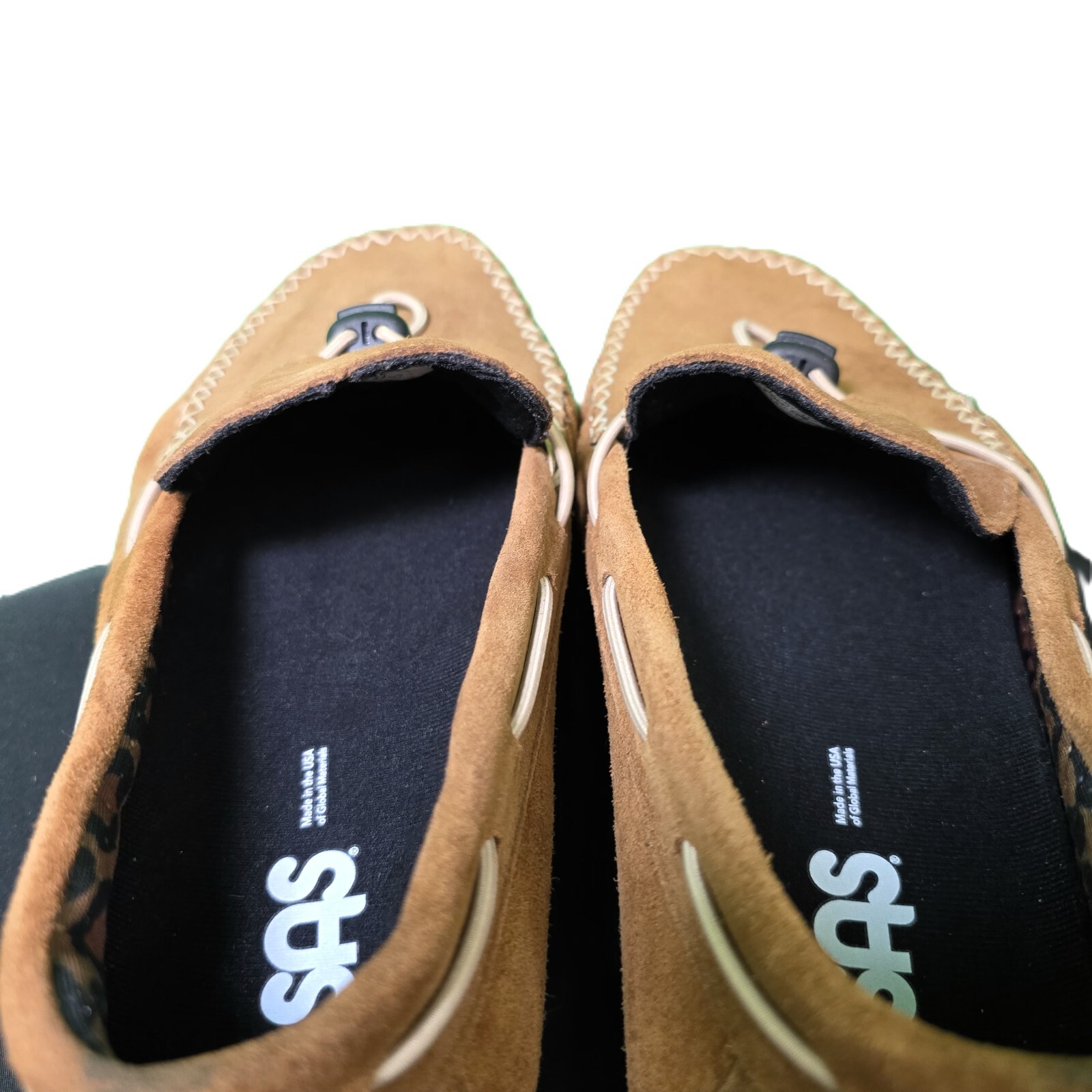 SAS Women's Running Late-X Slip On Loafers Turbinado -Tan - 10 WIDE.