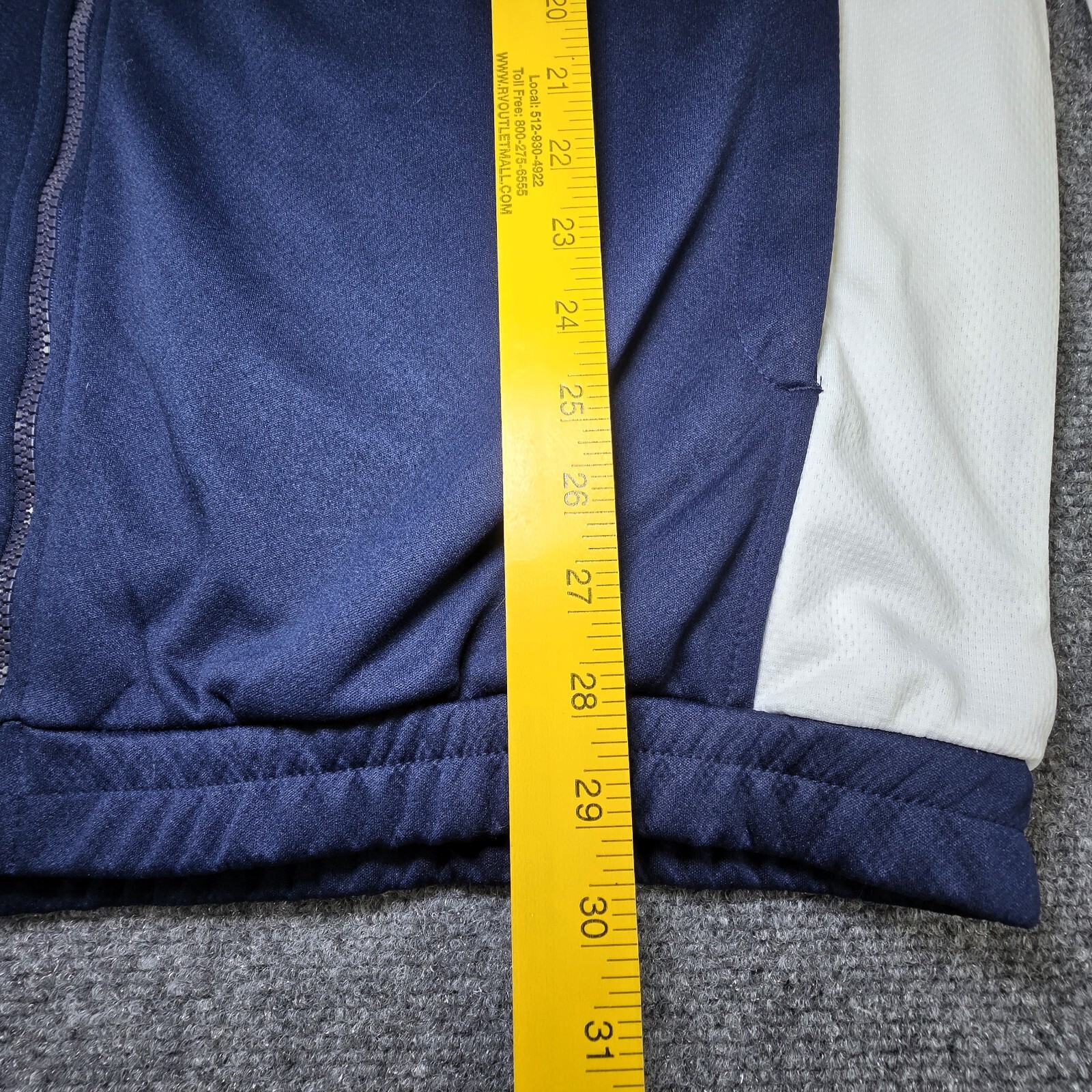 NFL Dallas Cowboys Full-Zip Jacket | Size XL | Blue & White | NWT