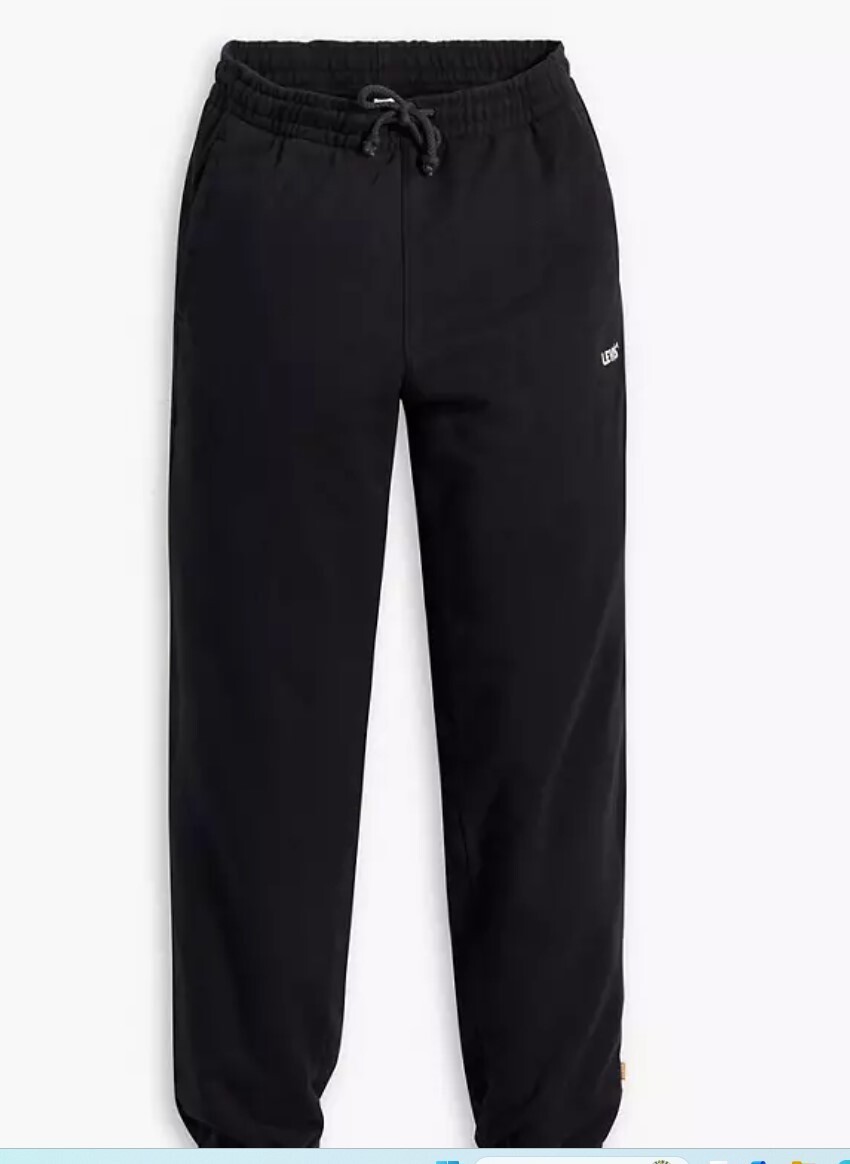 Levi's Gold Tab Sweatpants Man's - Black - Size XS.