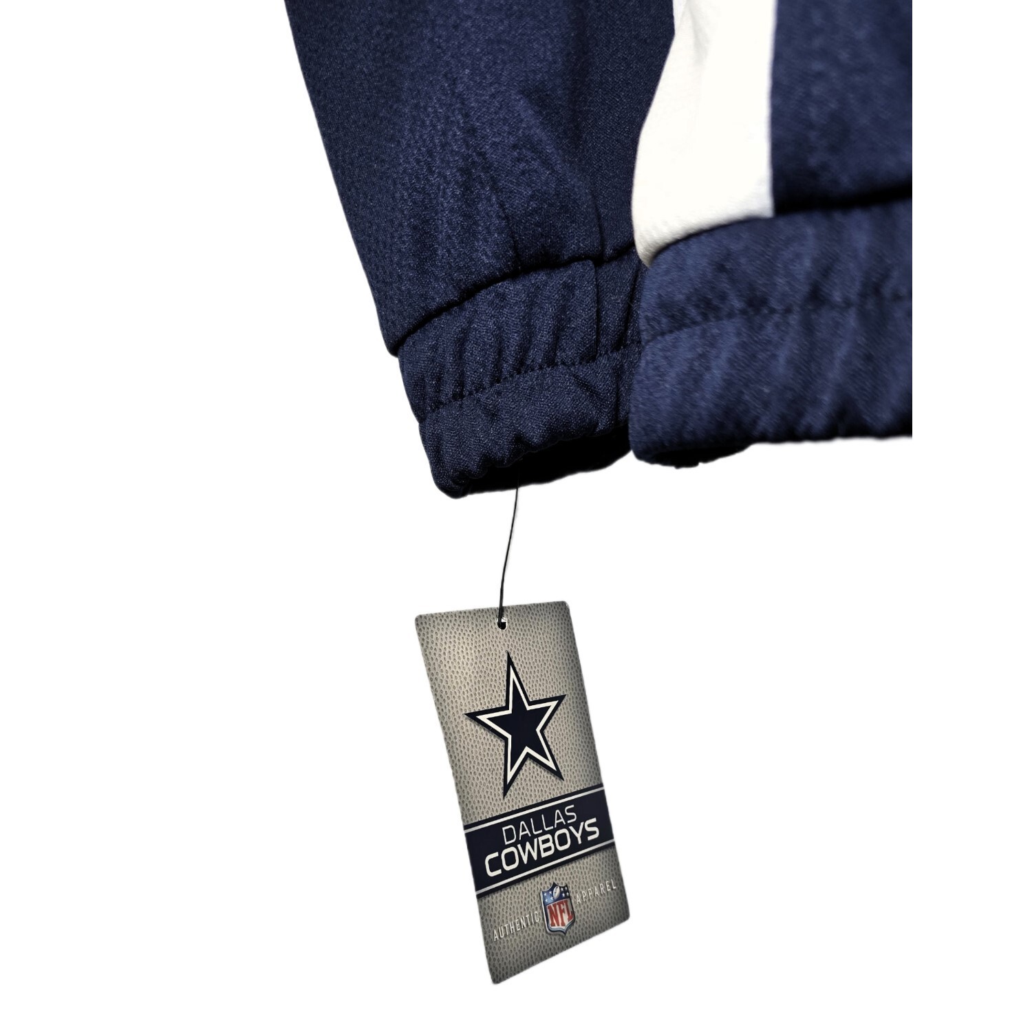 NFL Dallas Cowboys Full-Zip Jacket | Size XL | Blue & White | NWT