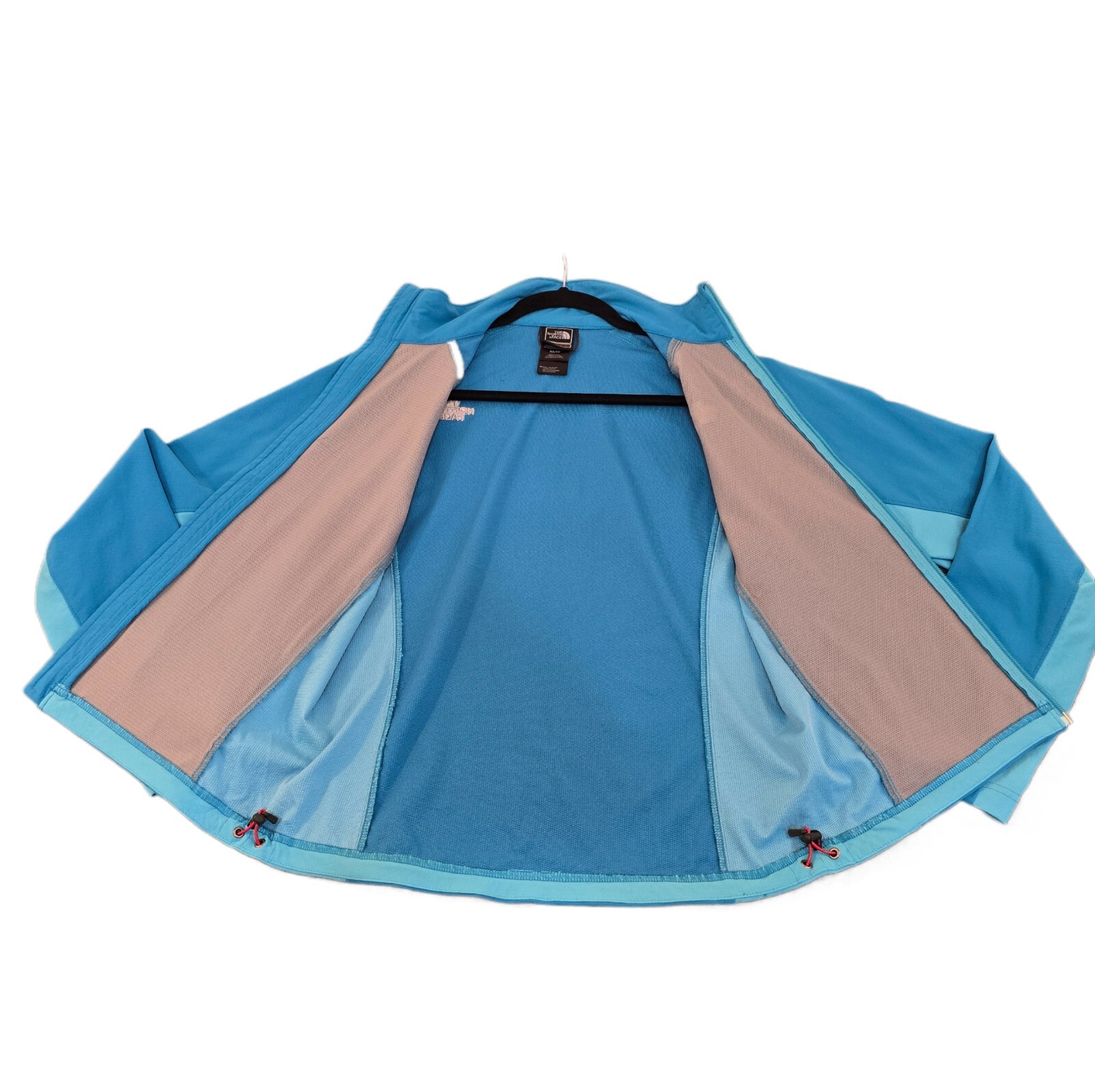 The North Face TNF Summit Series Apex Softshell Jacket Womens Size XS Blue Solid