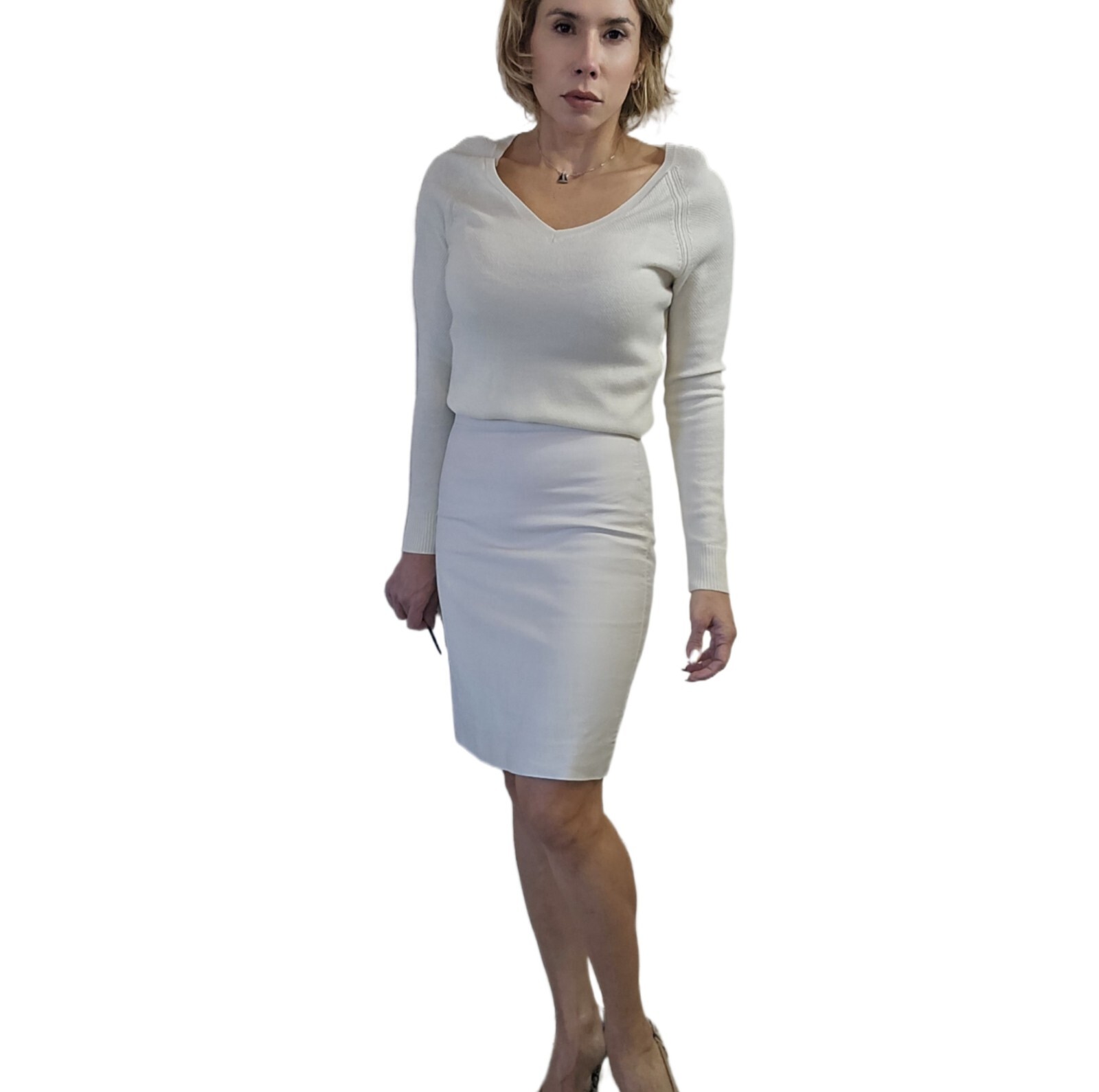 J.Crew Women's No. 2 Pencil Skirt, Cotton Blend, Bi-Stretch, Size 2