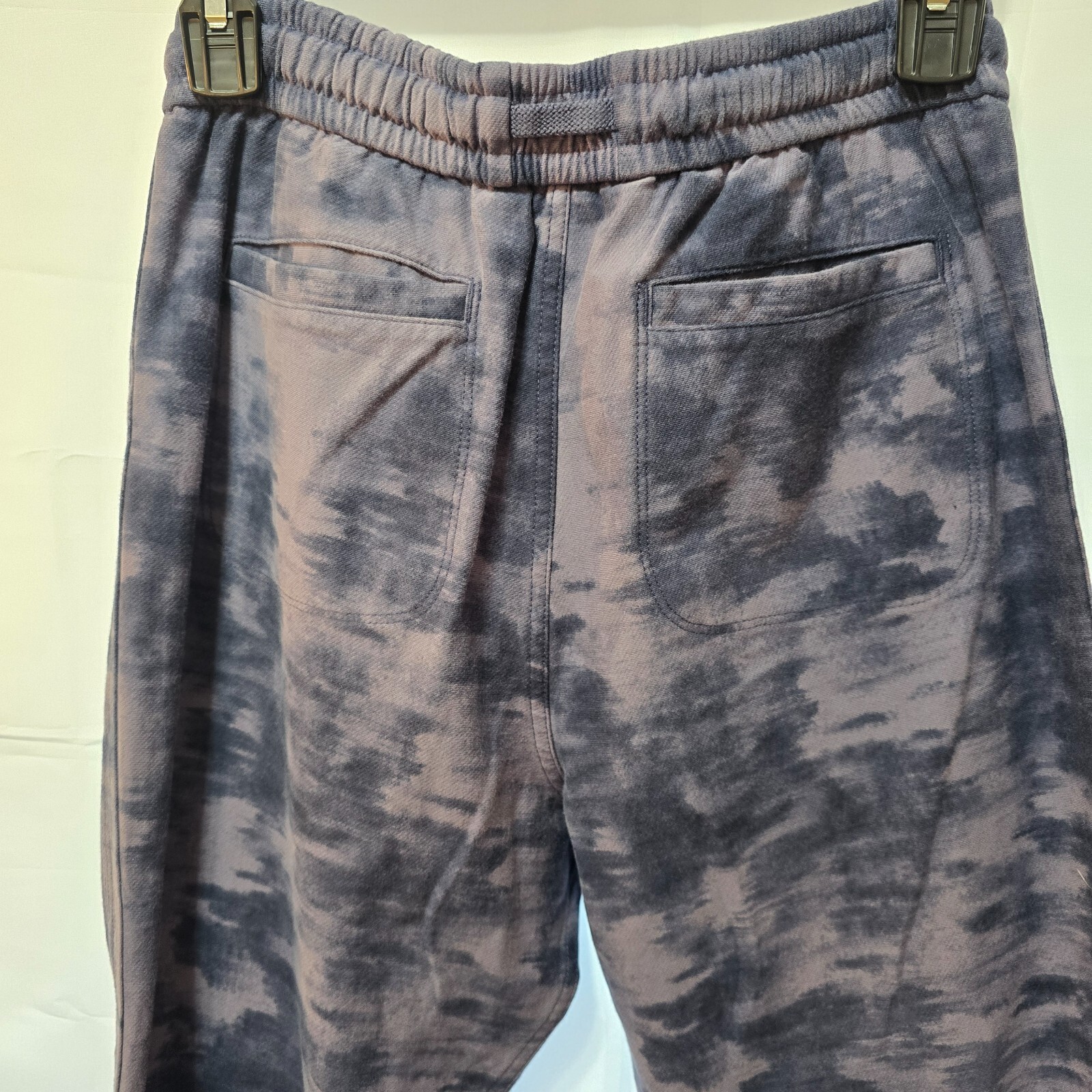 Athleta Farallon Printed Jogger Size 6 Inversion Medieval Violet Tie Dye Blue